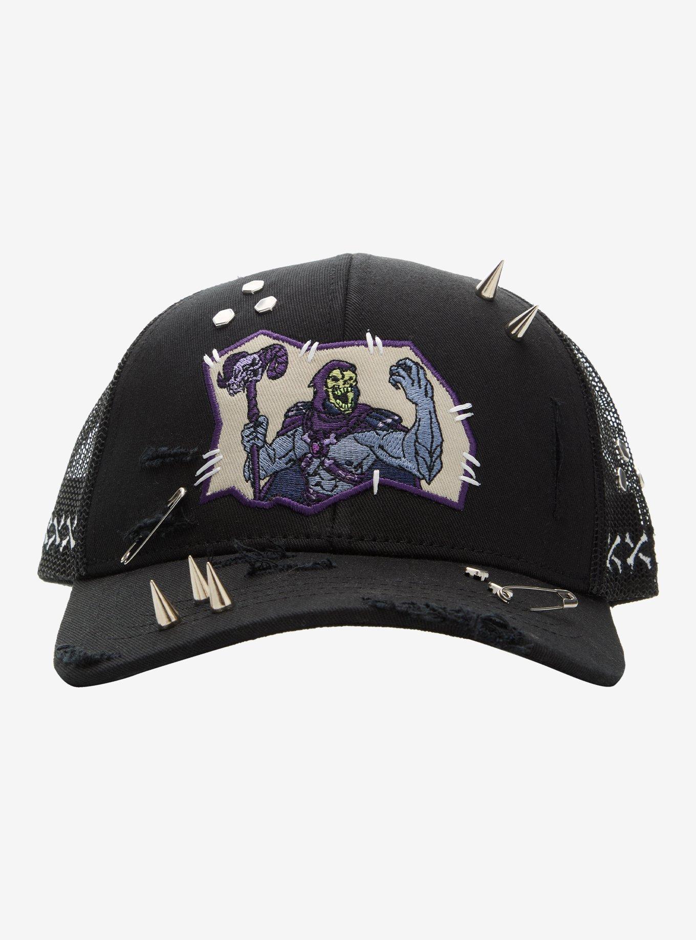 Masters Of The Universe Skeletor Spike Trucker Hat, , alternate