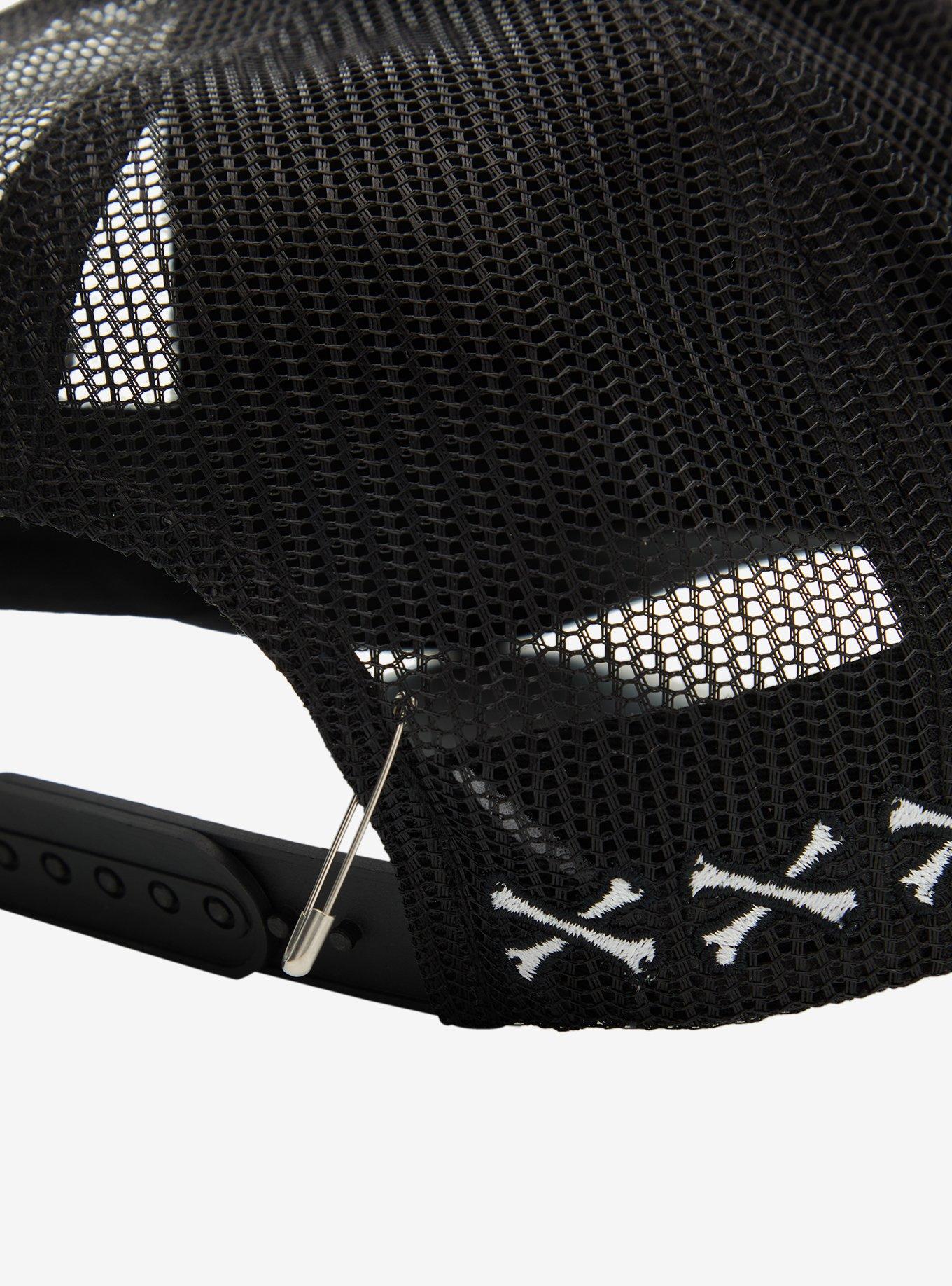 Masters Of The Universe Skeletor Spike Trucker Hat, , alternate