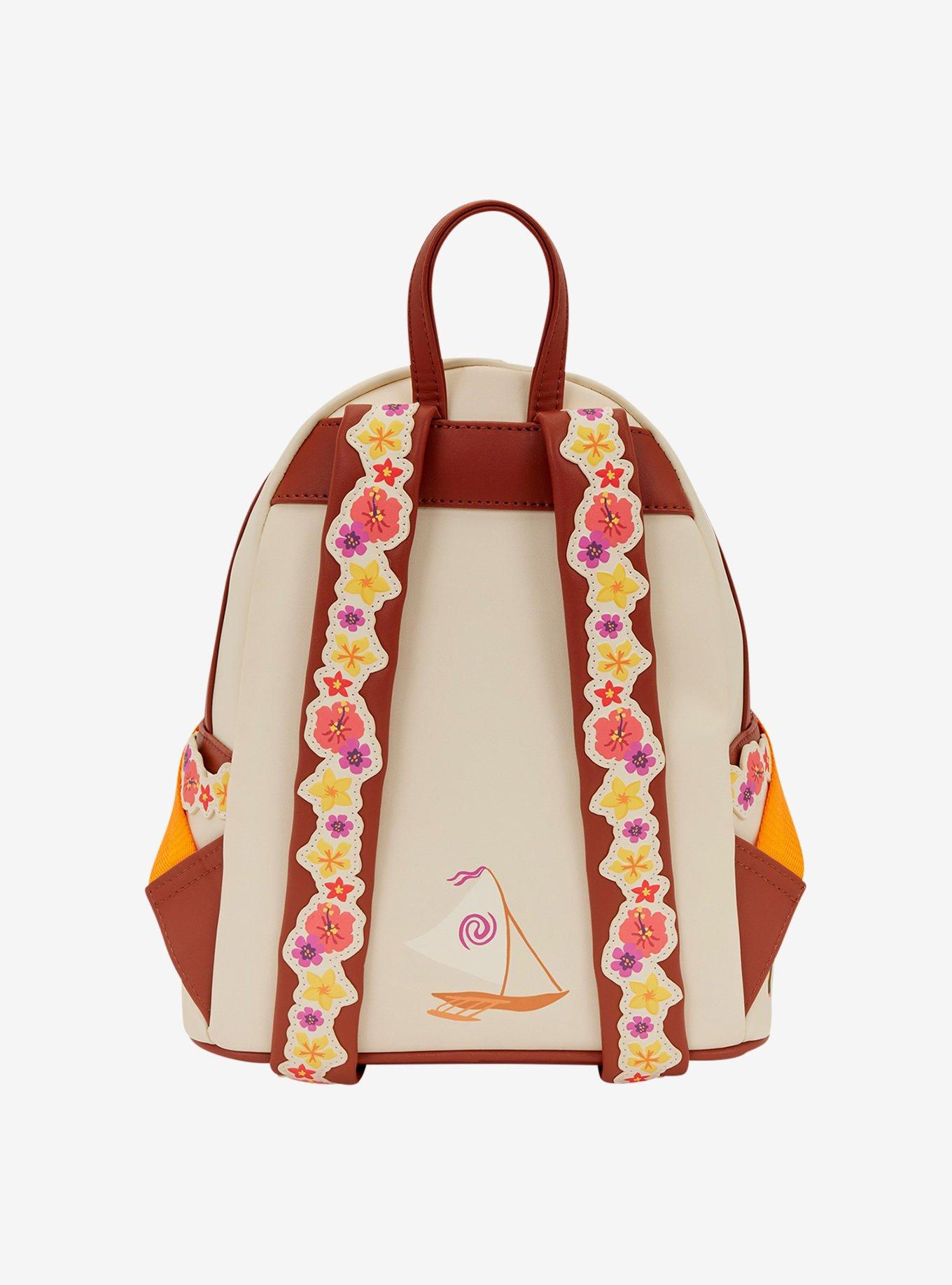 Loungefly Disney Moana (Live Action) Floral Moana Mini Backpack, , alternate