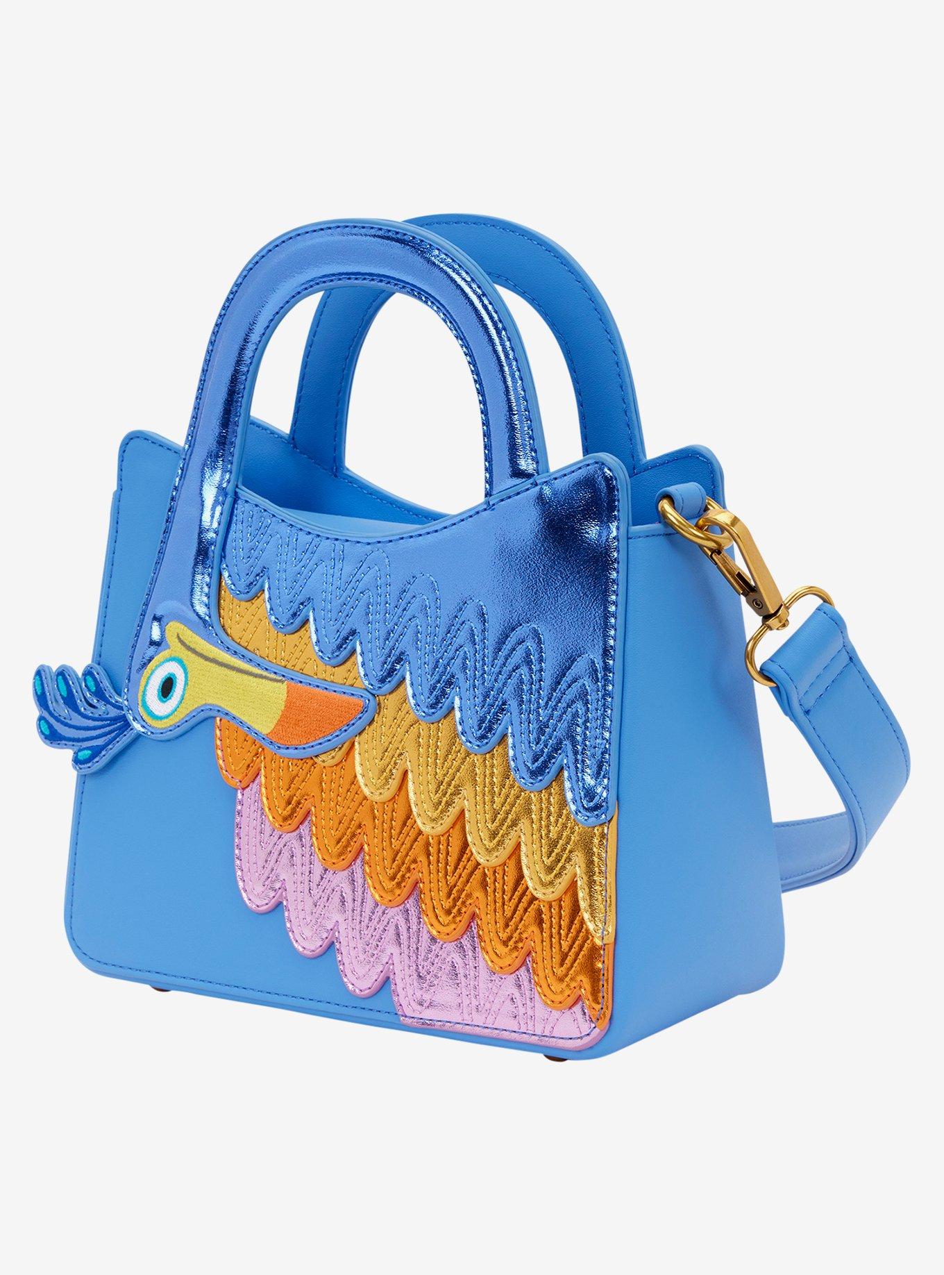 Loungefly Disney Pixar Up Kevin Metallic Handbag, , hi-res