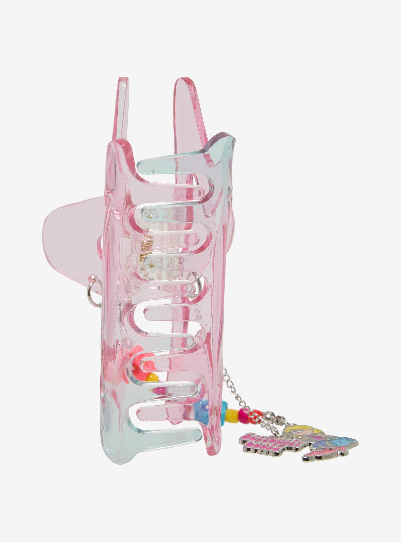 Disney Lizzie McGuire Cartoon Lizzie Dangling Charm Claw Clip — BoxLunch Exclusive