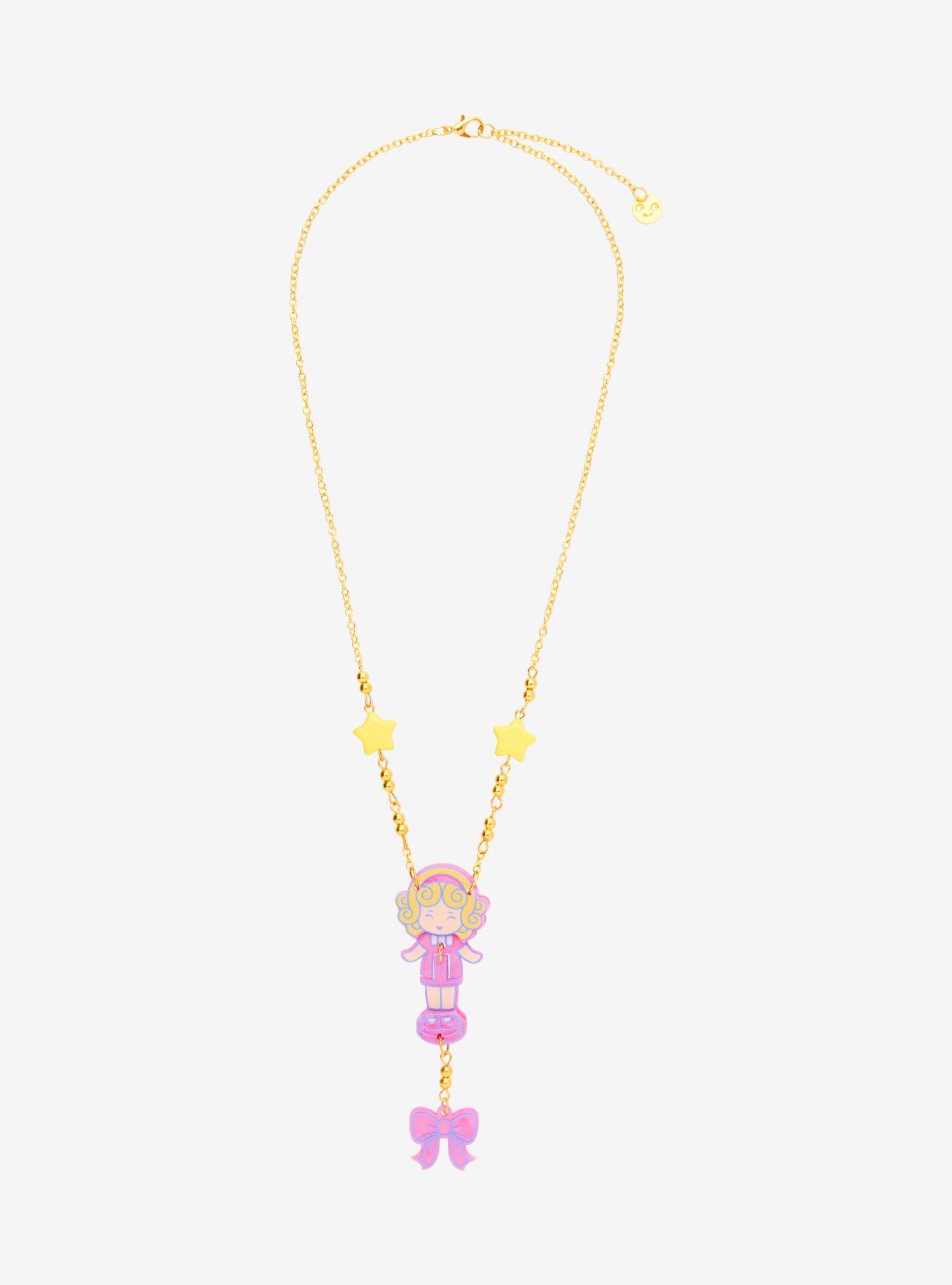 Whatever! Makes You Happy x Polly Pocket Doll Charm Necklace, , hi-res