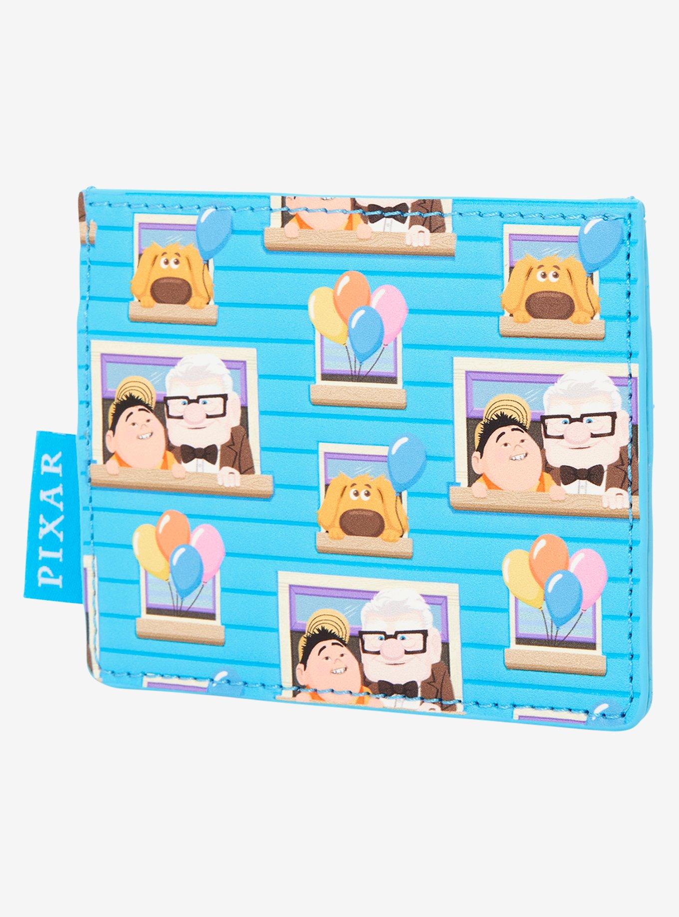 Loungefly Disney Pixar Up Characters Allover Print Cardholder, , hi-res