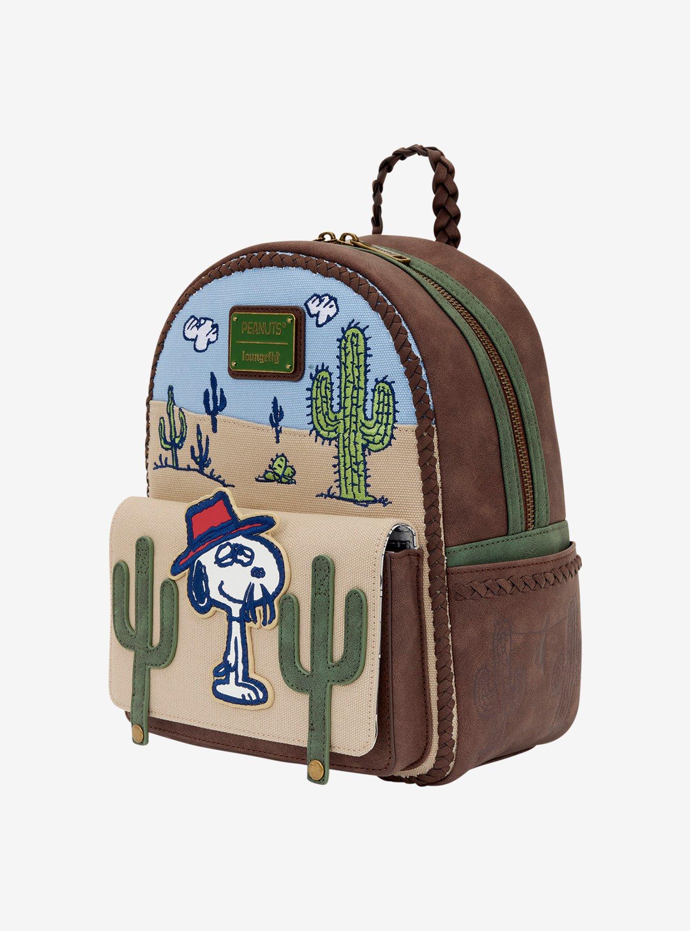 Loungefly Peanuts Spike Desert Scene Mini Backpack, , alternate - view 3