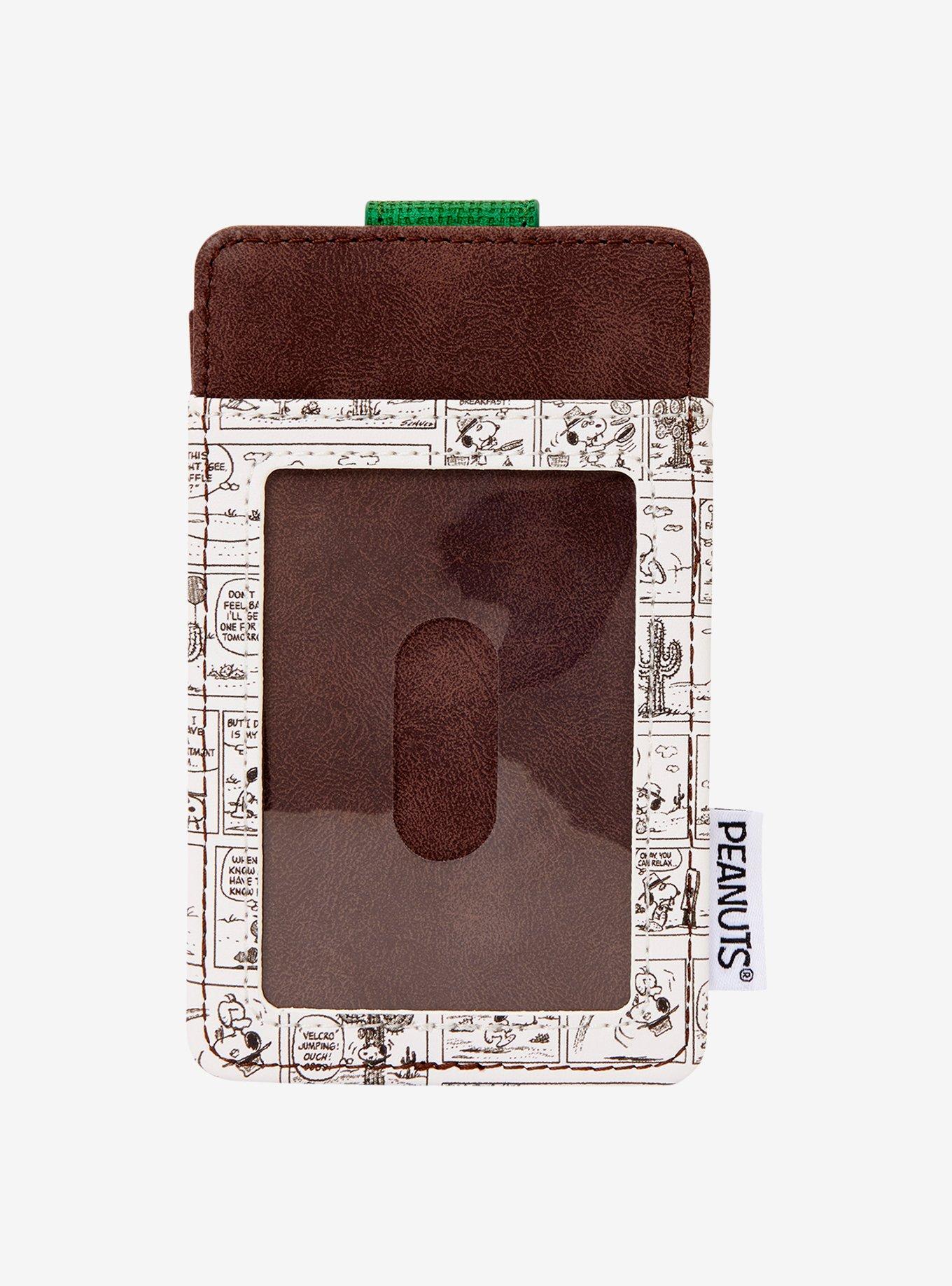 Loungefly Peanuts Spike Comic Strip Cactus Cardholder, , hi-res
