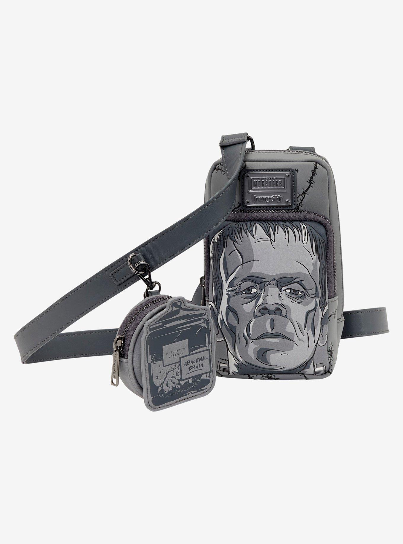 Loungefly Universal Monsters Frankenstein Crossbody Bag with Coin Purse, , hi-res
