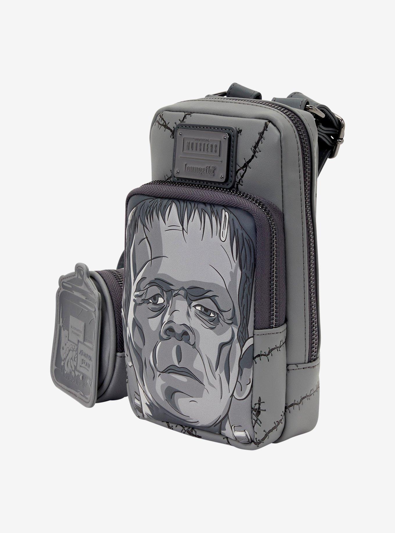 Loungefly Universal Monsters Frankenstein Crossbody Bag with Coin Purse, , alternate - view 3