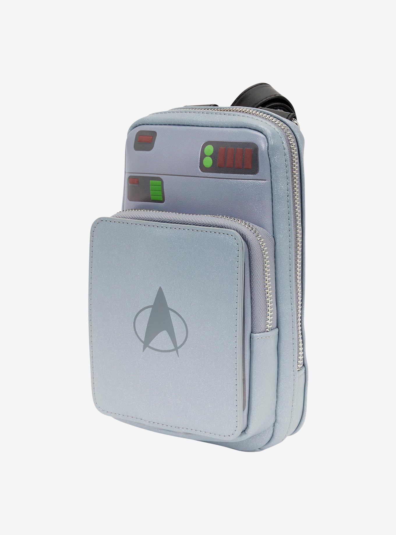 Loungefly Star Trek Tricorder Glow-in-the-Dark Figural Crossbody Bag, , alternate - view 3