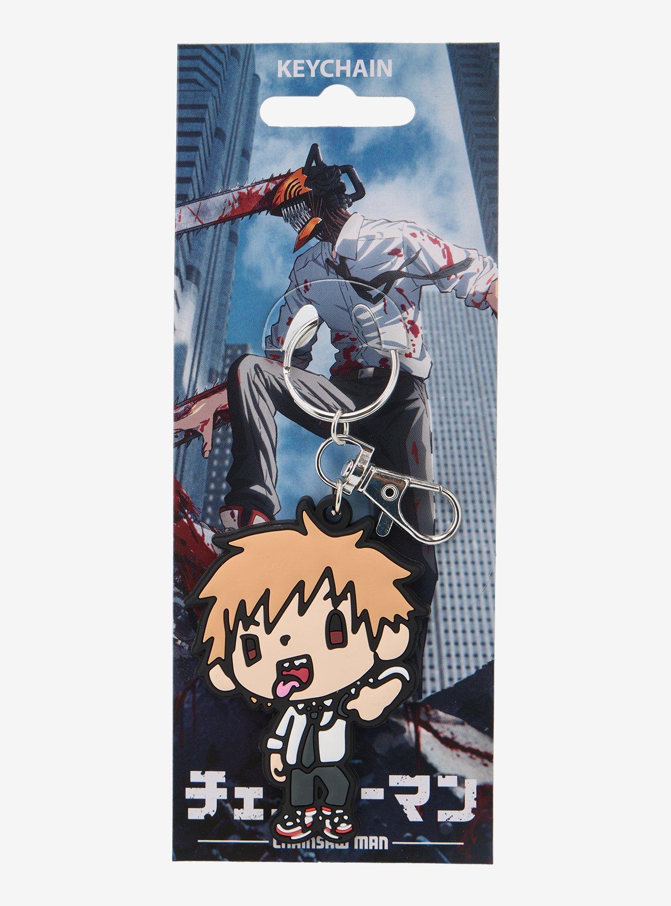Chainsaw Man Denji Rubber Key Chain, , hi-res