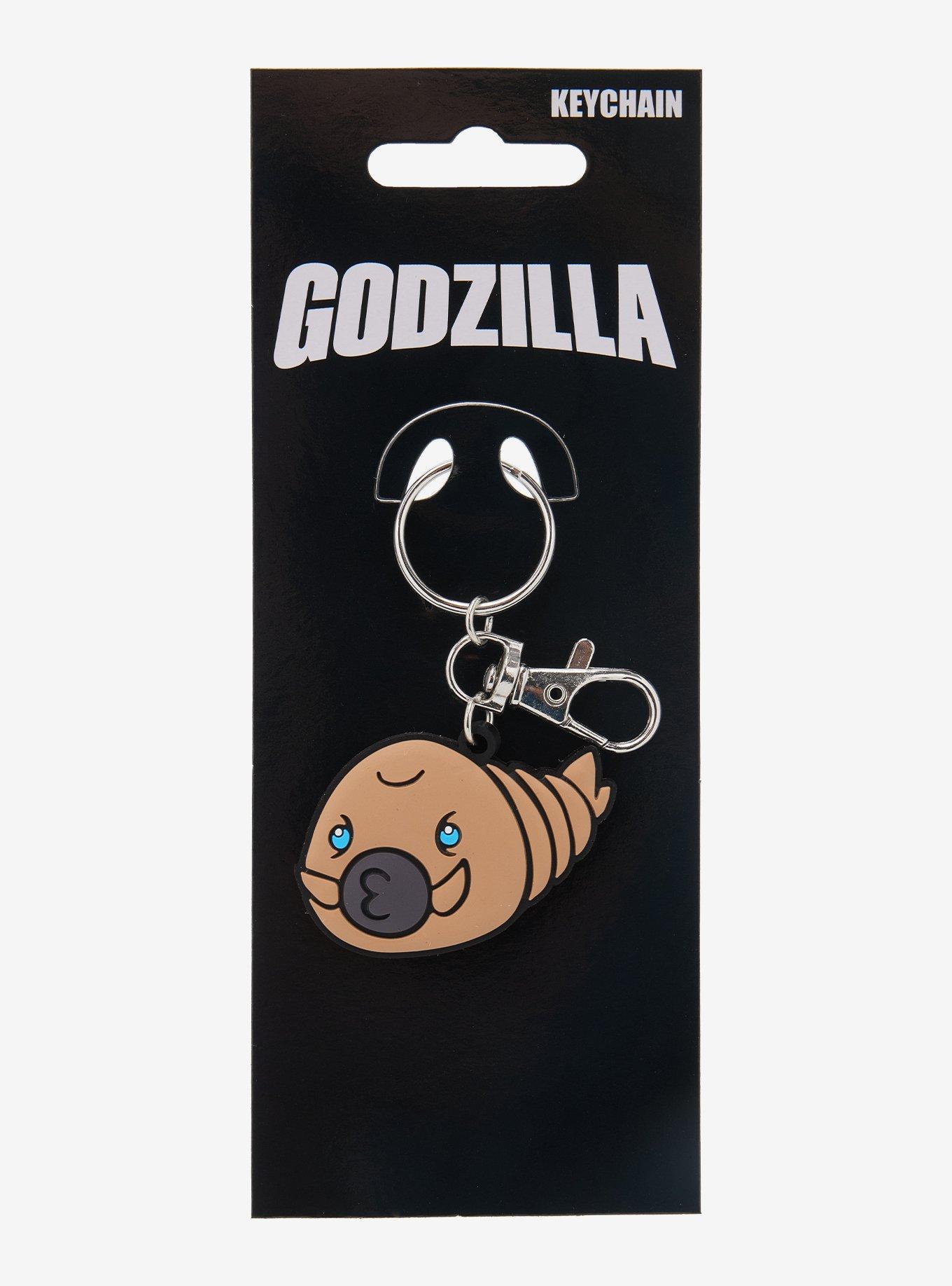 Godzilla Chibi Mothra Larva Key Chain, , hi-res