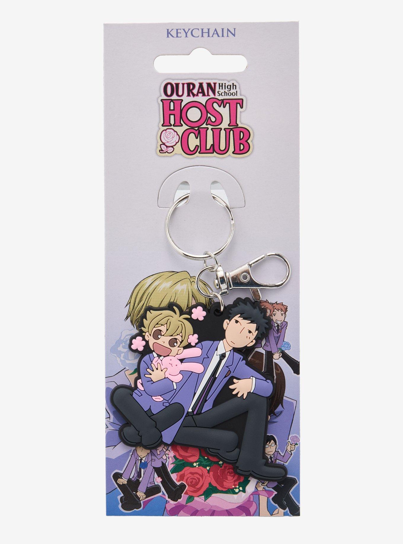 Ouran High School Host Club Chibi Honey & Mori Key Chain, , hi-res