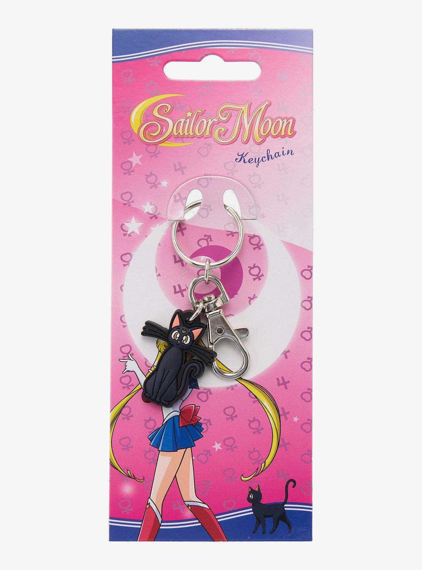 Pretty Guardian Sailor Moon Luna Key Chain, , hi-res