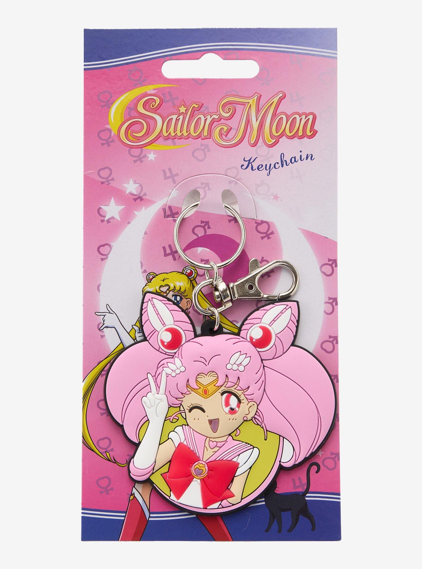 Pretty Guardian Sailor Moon Sailor Chibi Moon Key Chain, , hi-res