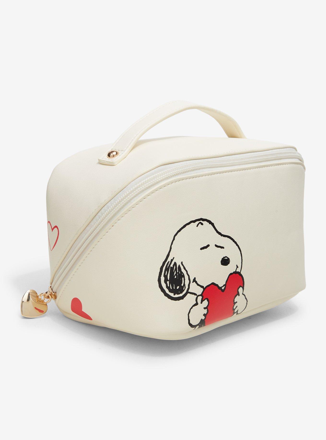 Peanuts Snoopy Heart Cosmetic Bag — BoxLunch Exclusive