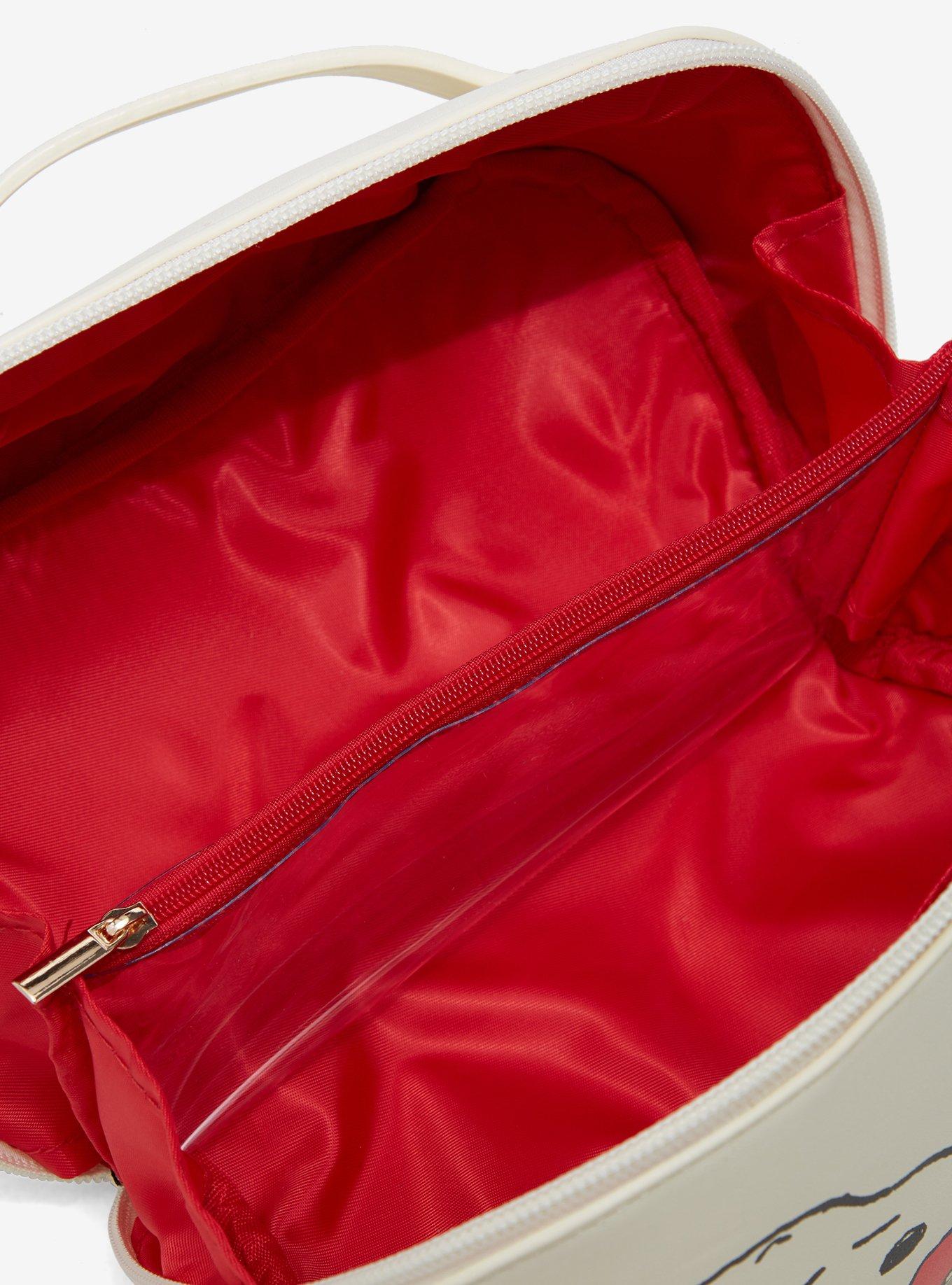 Peanuts Snoopy Heart Cosmetic Bag &mdash; BoxLunch Exclusive, , alternate