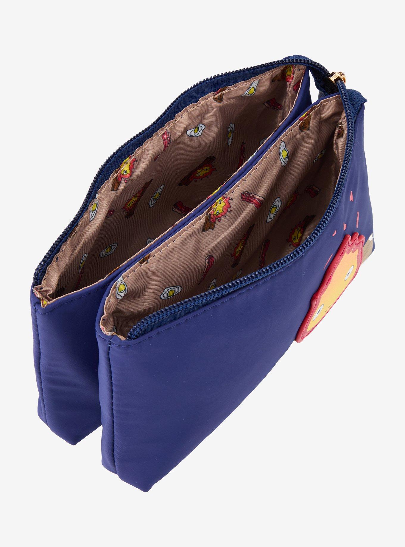 Studio Ghibli&reg; Howl's Moving Castle Calcifer Cosmetic Bag - BoxLunch Exclusive, , alternate