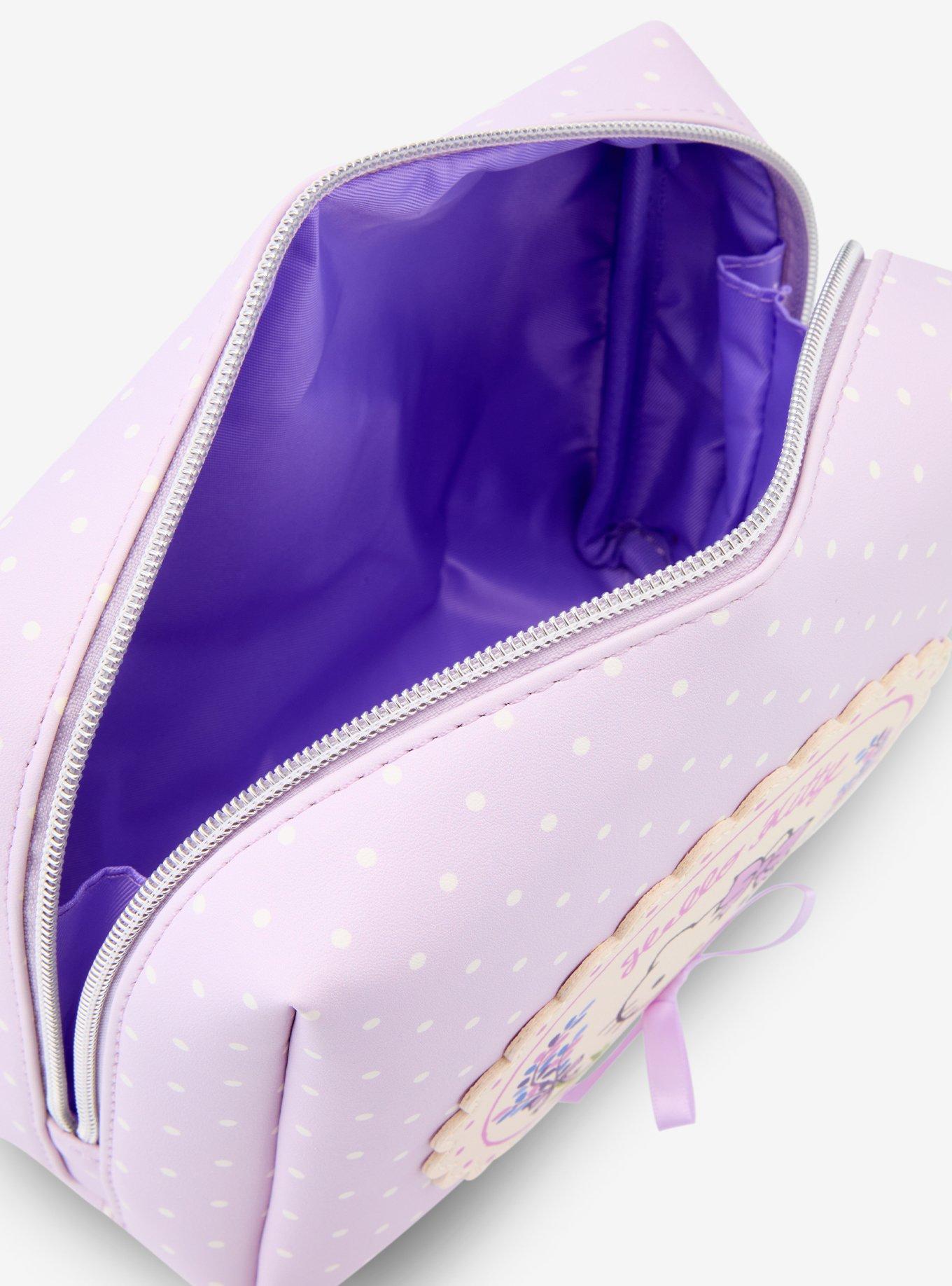 Sanrio Hello Kitty Lavender Cosmetic Bag - BoxLunch Exclusive, , alternate