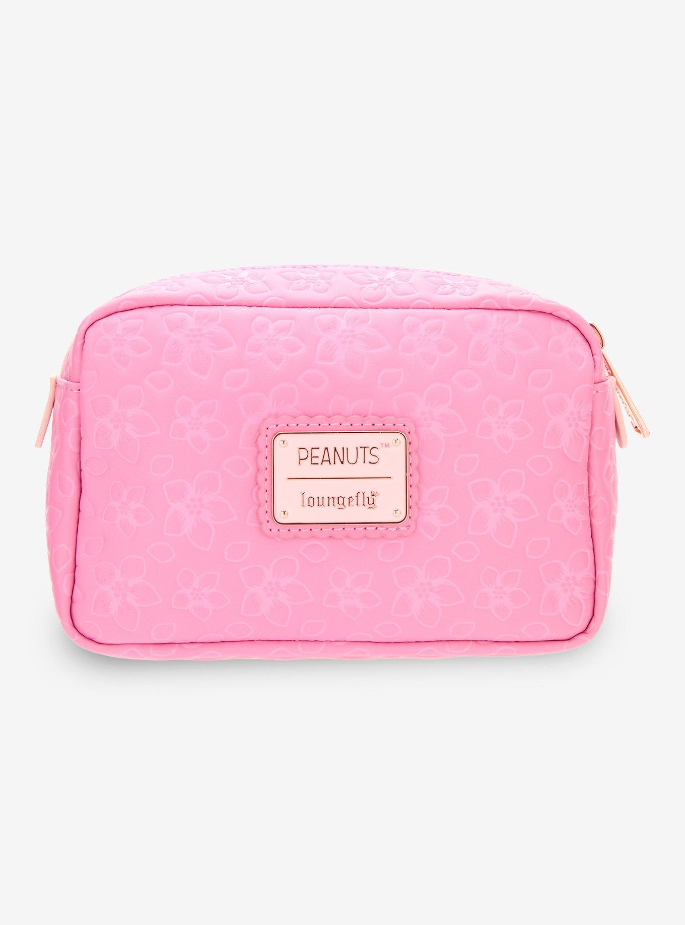 Loungefly Peanuts Snoopy Cherry Blossom Cosmetic Bag &mdash; BoxLunch Exclusive, , alternate