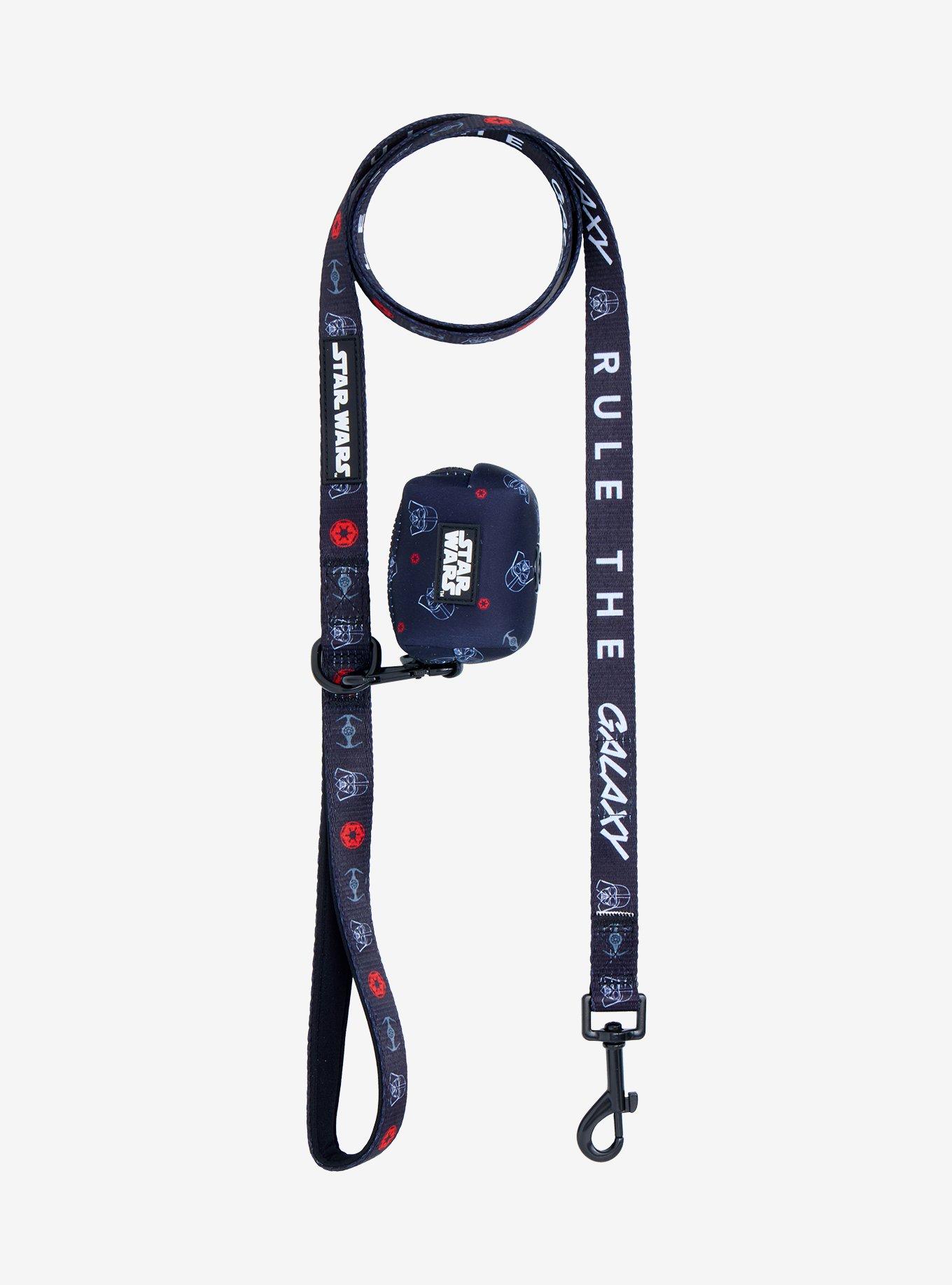 Sassy Woof Star Wars Darth Vader Leash & Waste Bag Holder Set, , hi-res