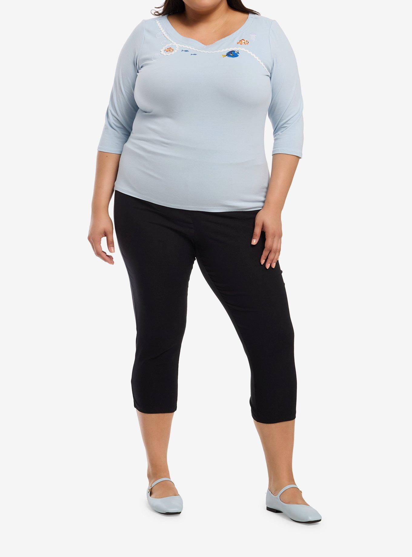 Her Universe Disney Pixar Finding Nemo Boatneck Retro Top Plus Size Her Universe Exclusive, , hi-res