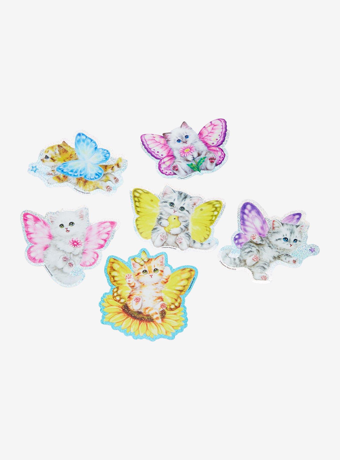 Kayomi Harai Cat Fairy Sticker Set