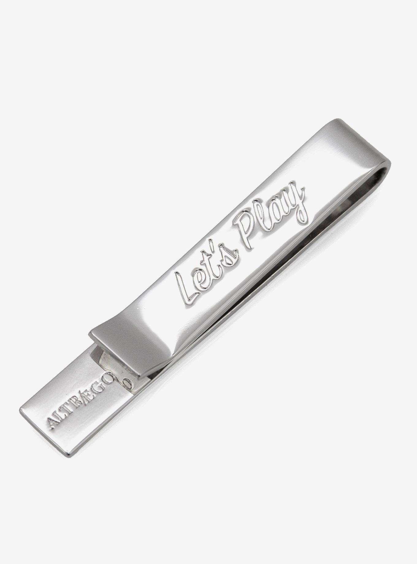 Let's Play Hidden Message Tie Bar, , alternate