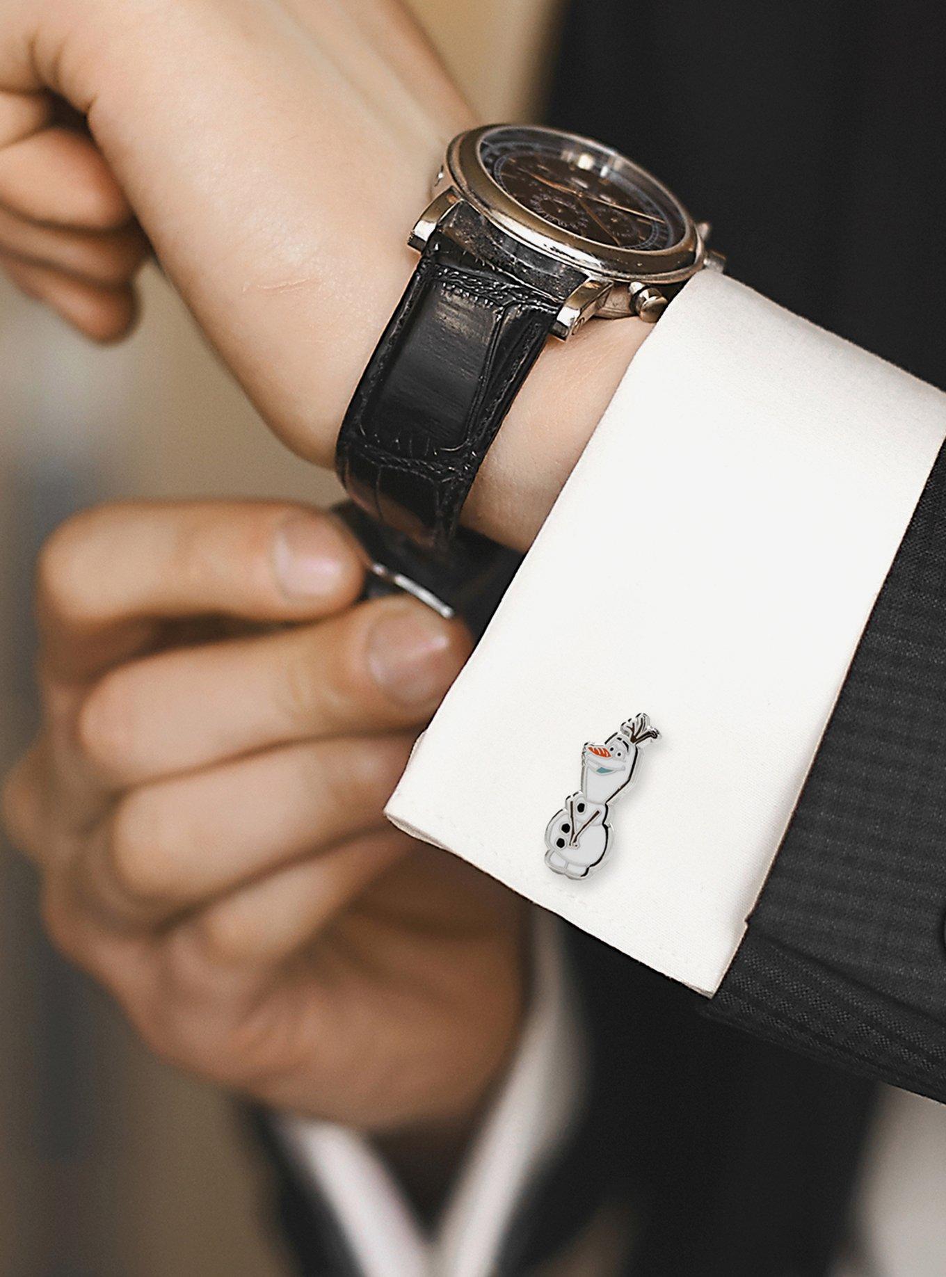 Disney Frozen Olaf Action Cufflinks, , alternate