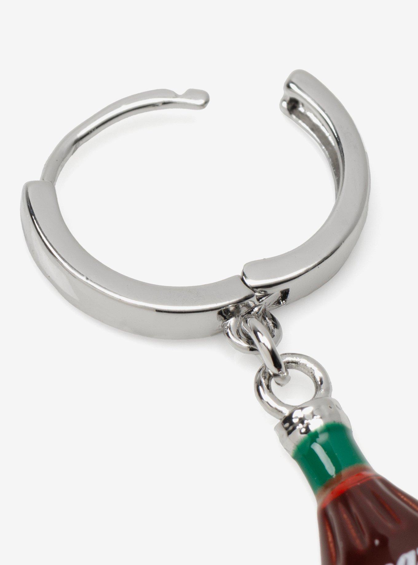 Coca-Cola Bottle Dangle Earrings, , alternate