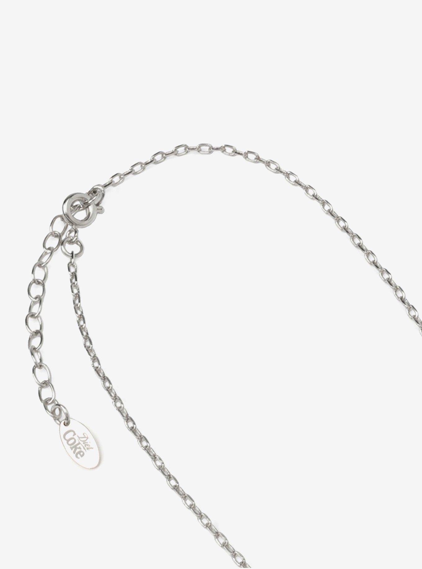 Diet Coke Bottle Cap Red Necklace, , alternate