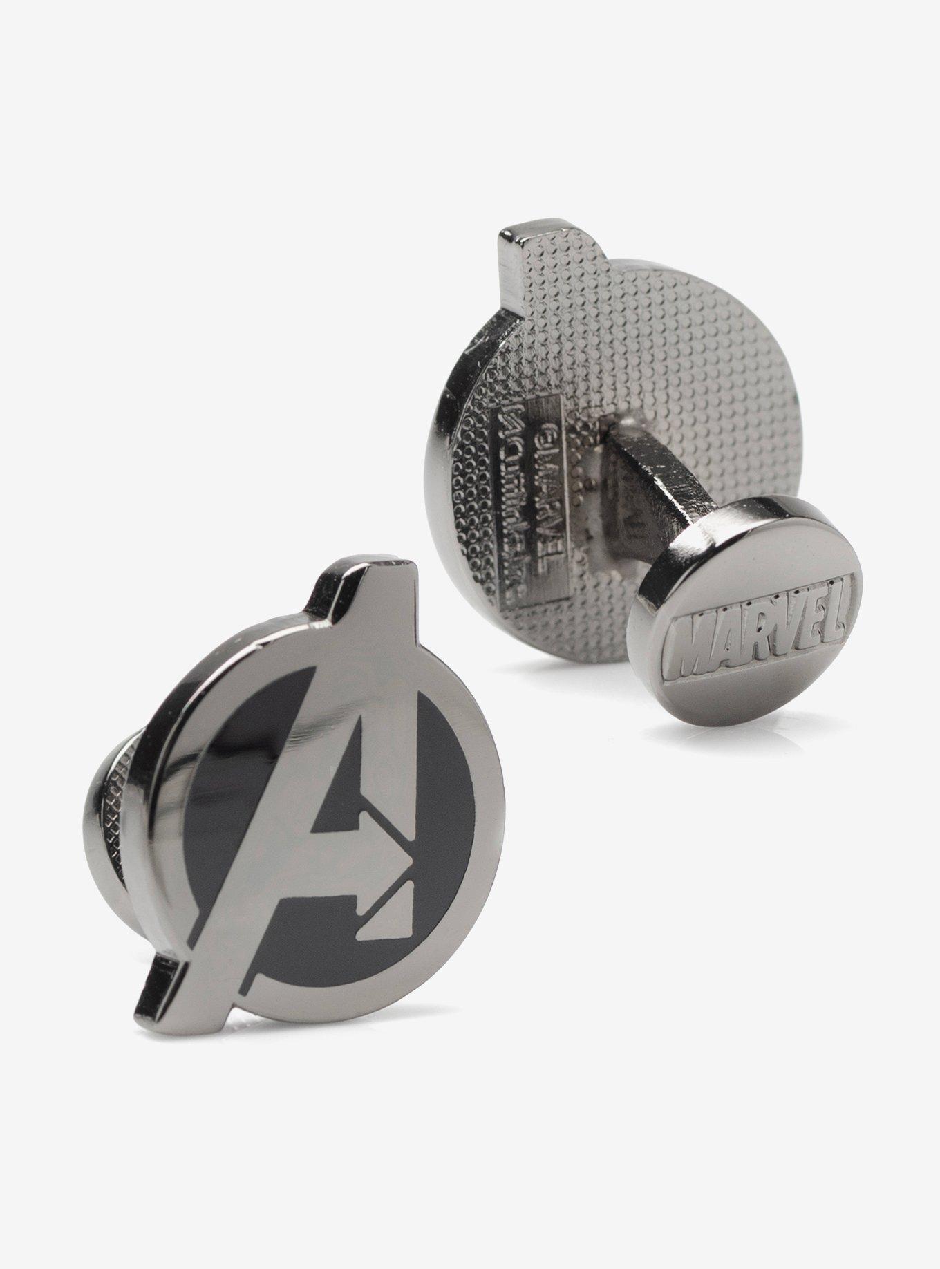 Marvel Avengers Gunmetal Cufflinks, , alternate