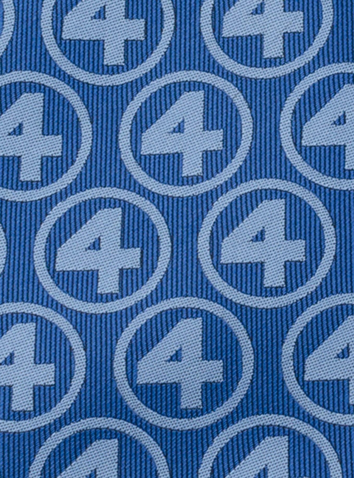 Marvel Fantastic Four Men's Blue Tie, , alternate