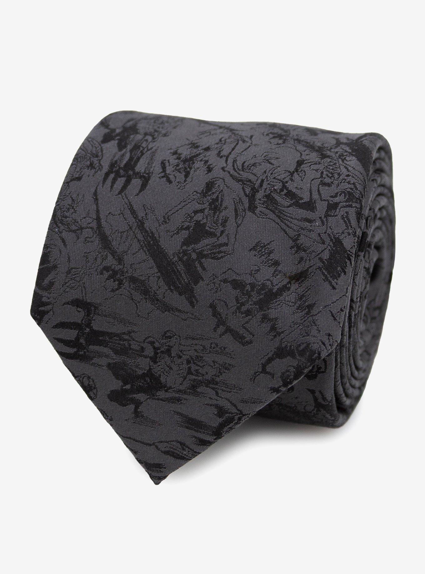 Marvel Venom Dark Gray Action Silk Men's Tie, , alternate