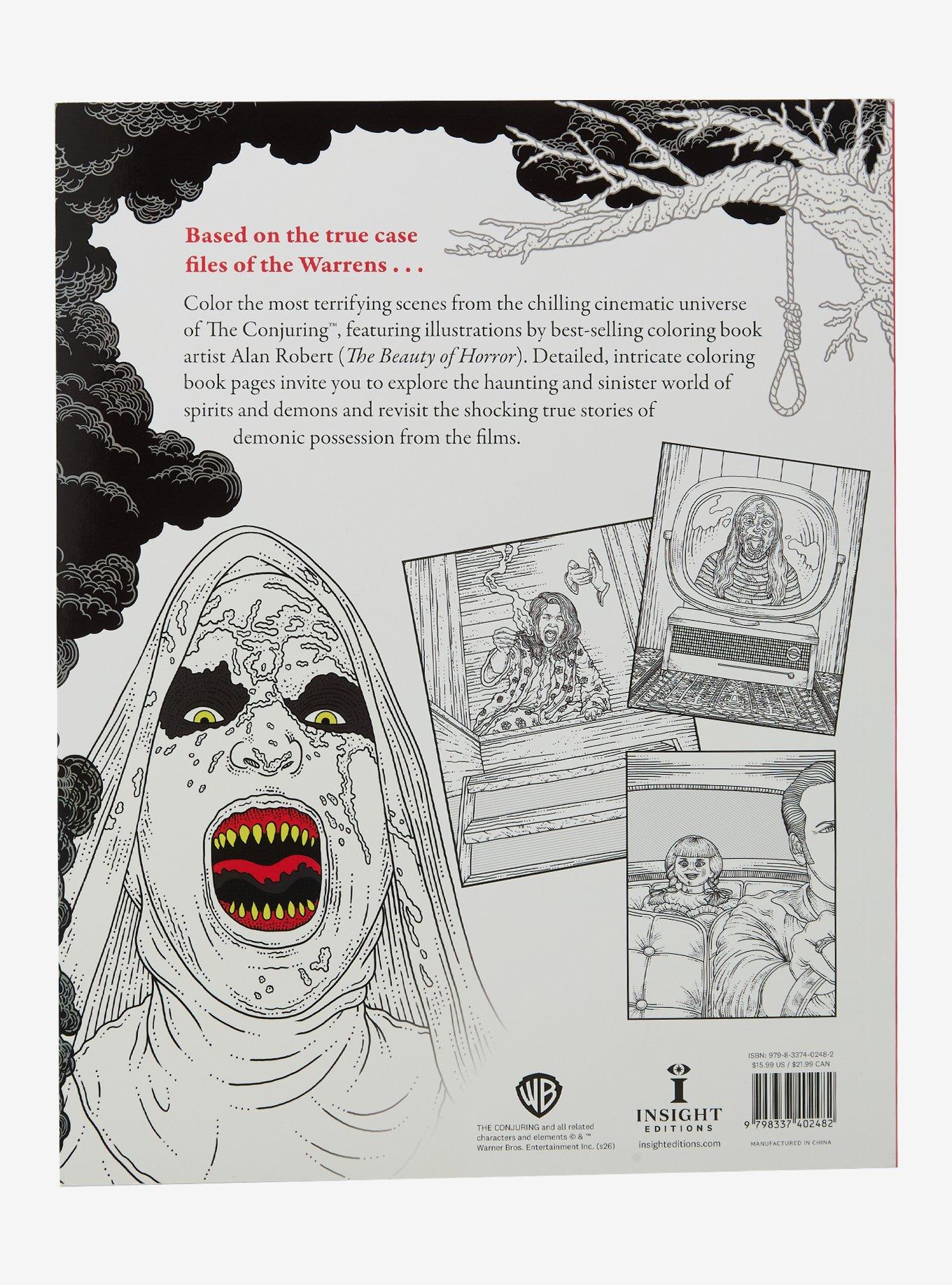 The Conjuring Official Conjuring Universe Coloring Book, , hi-res
