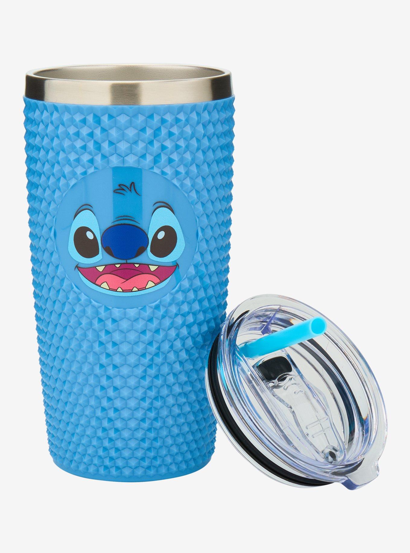 Disney Stitch Pyramid Stud Stainless Steel Travel Cup, , alternate