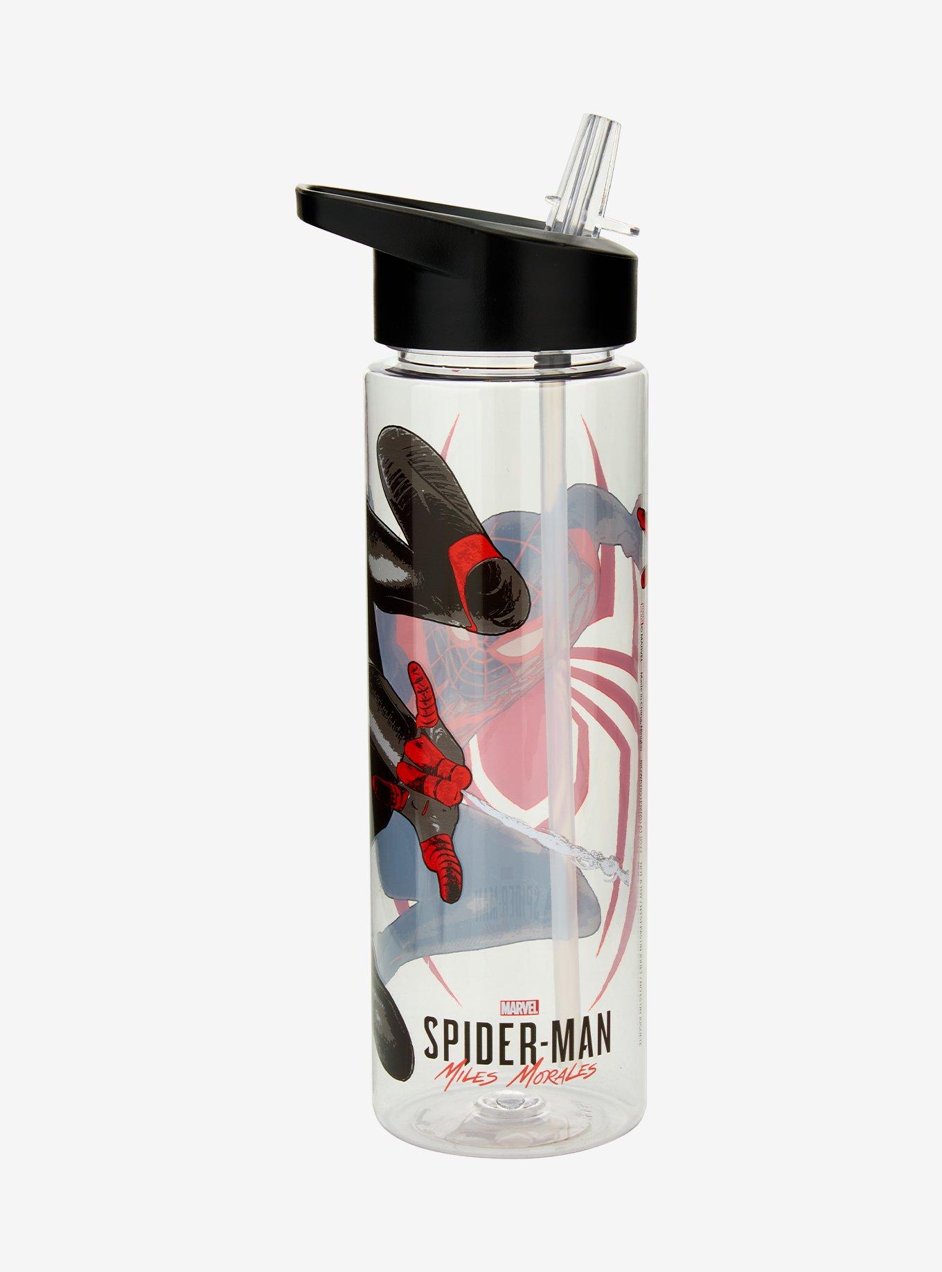 Marvel Spider-Man Miles Morales Water Bottle, , hi-res