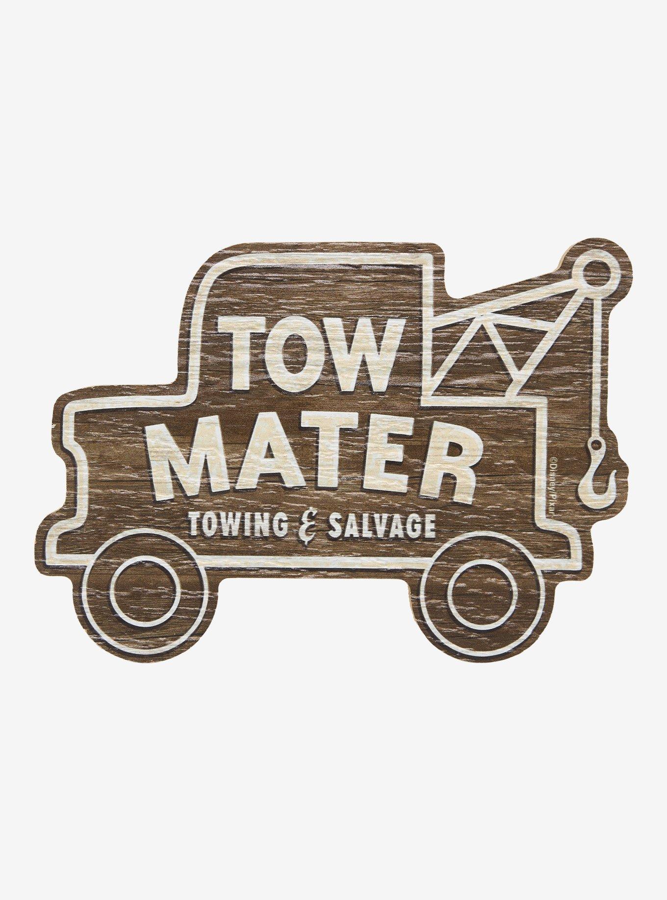 Disney Pixar Cars Tow Mater Sign Wall Art - BoxLunch Exclusive, , hi-res