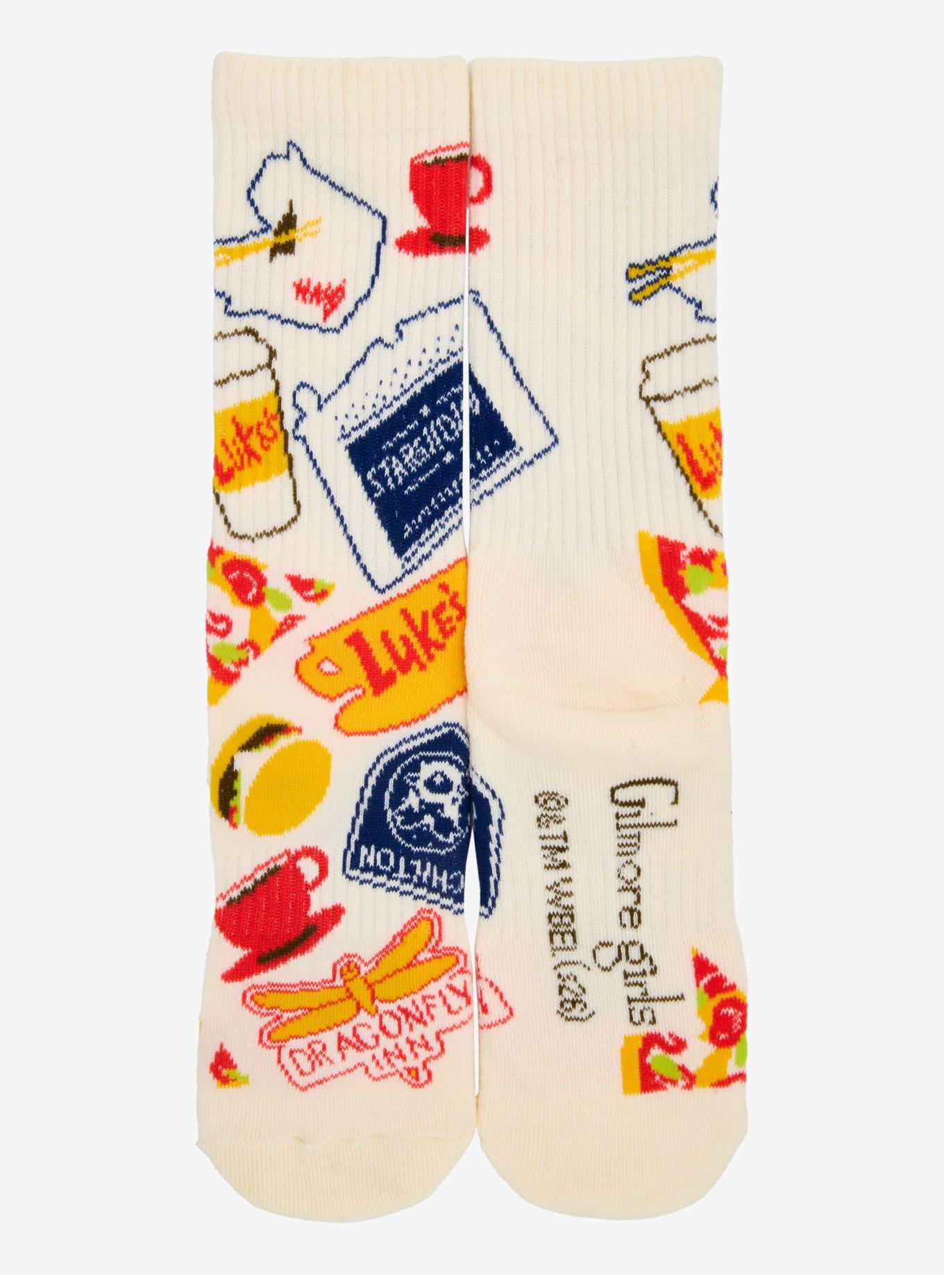 Gilmore Girls Icons Crew Socks, , hi-res