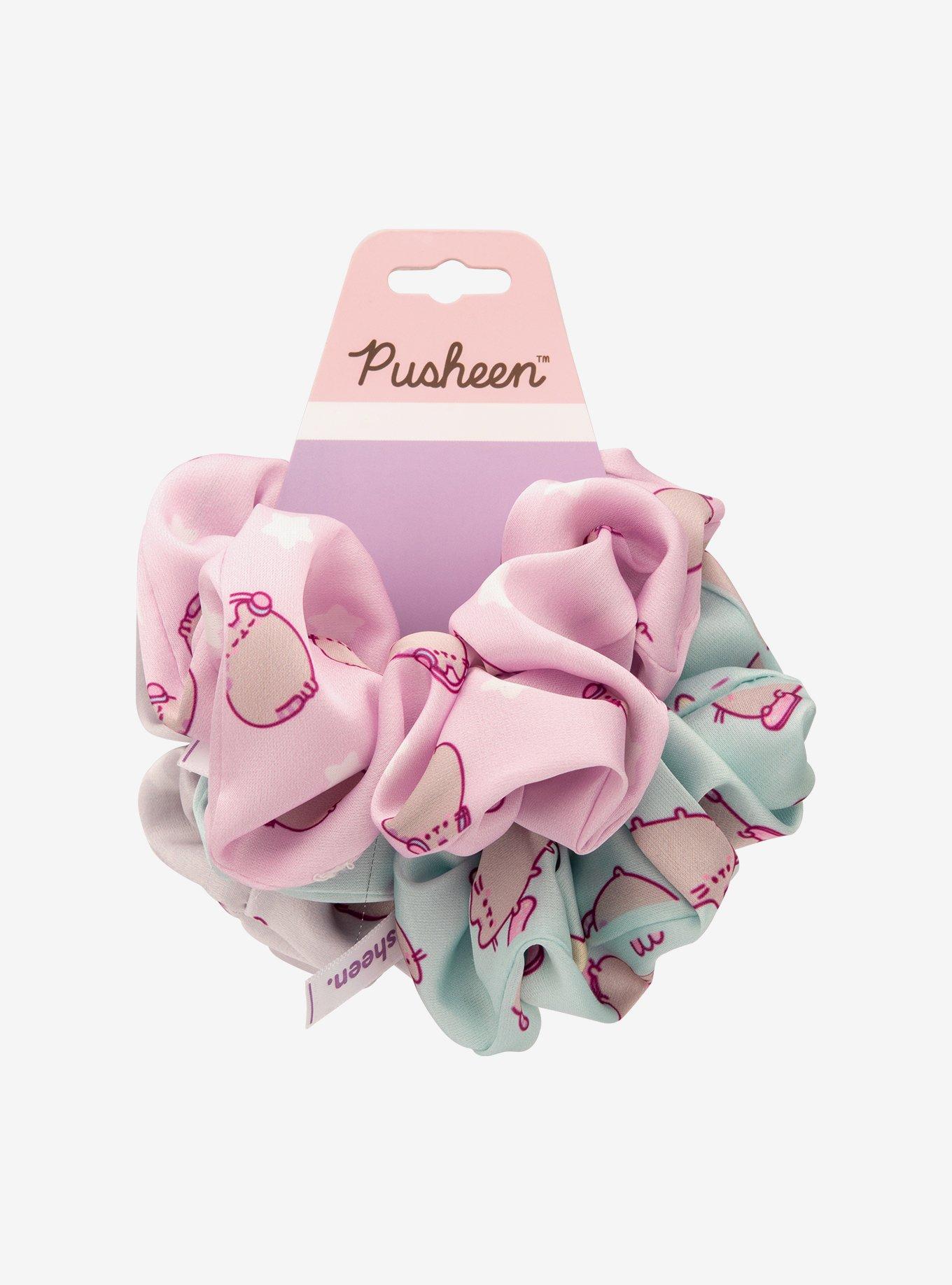 Pusheen Hair Scrunchies Set, , alternate
