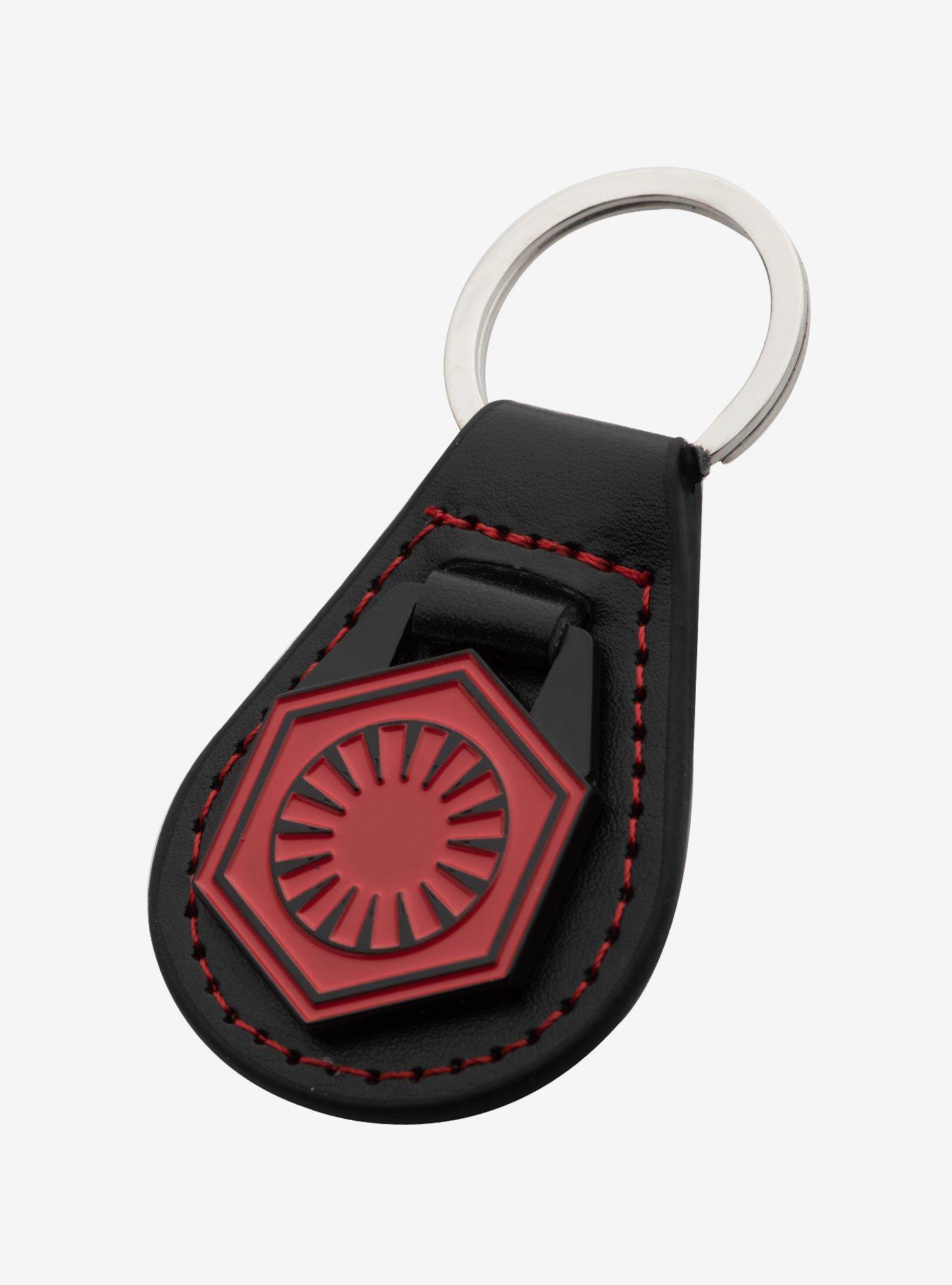 Star Wars Episode 7 First Order Leather Key Chain, , hi-res