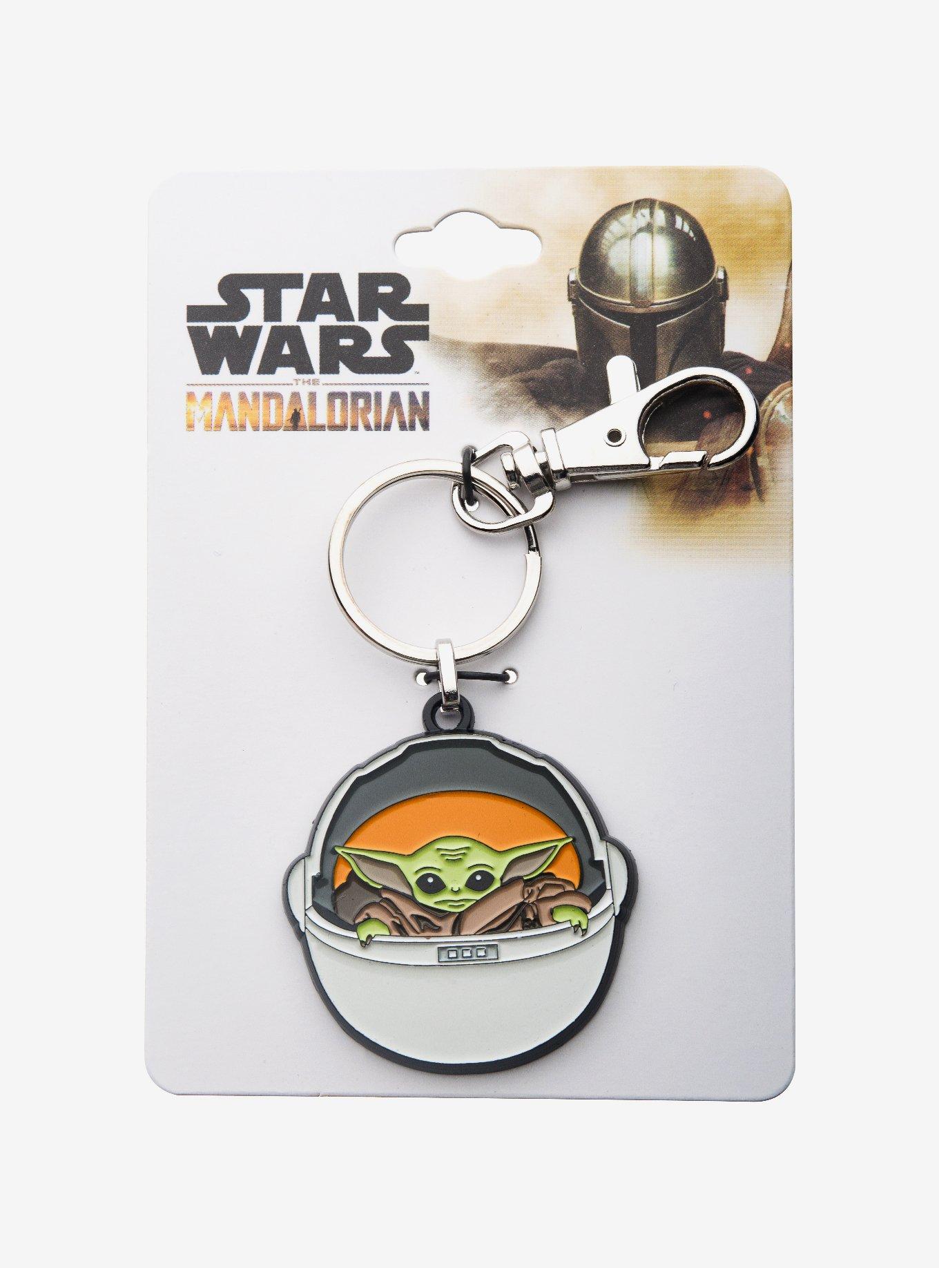 Star Wars: The Mandalorian Grogu in Carriage Keychain, , alternate