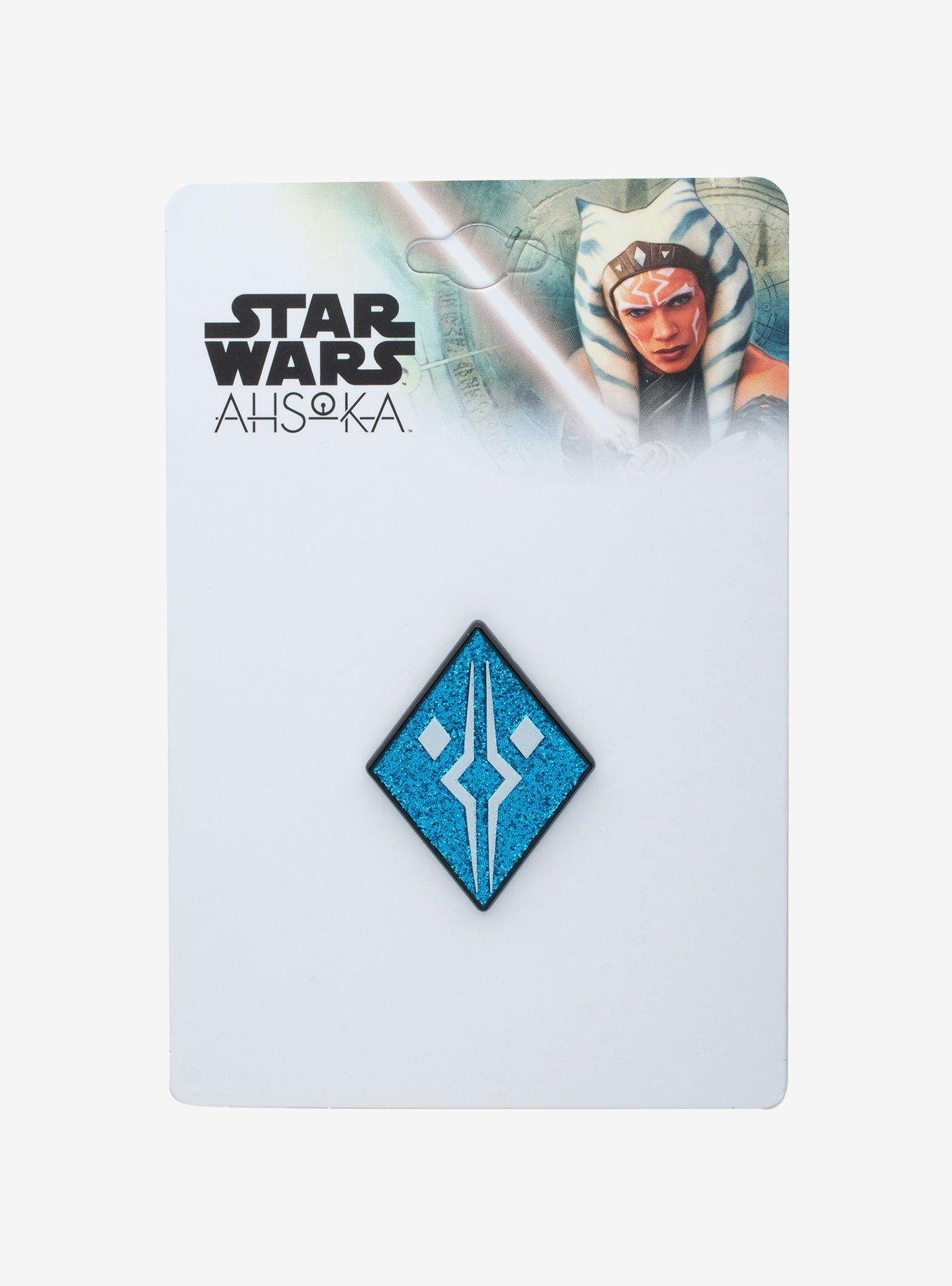 Star Wars Ahsoka Glitter Pin, , alternate