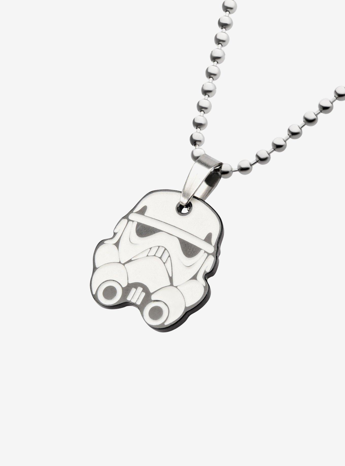 Star Wars Glow Rebels Stormtrooper Pendant Necklace, , hi-res