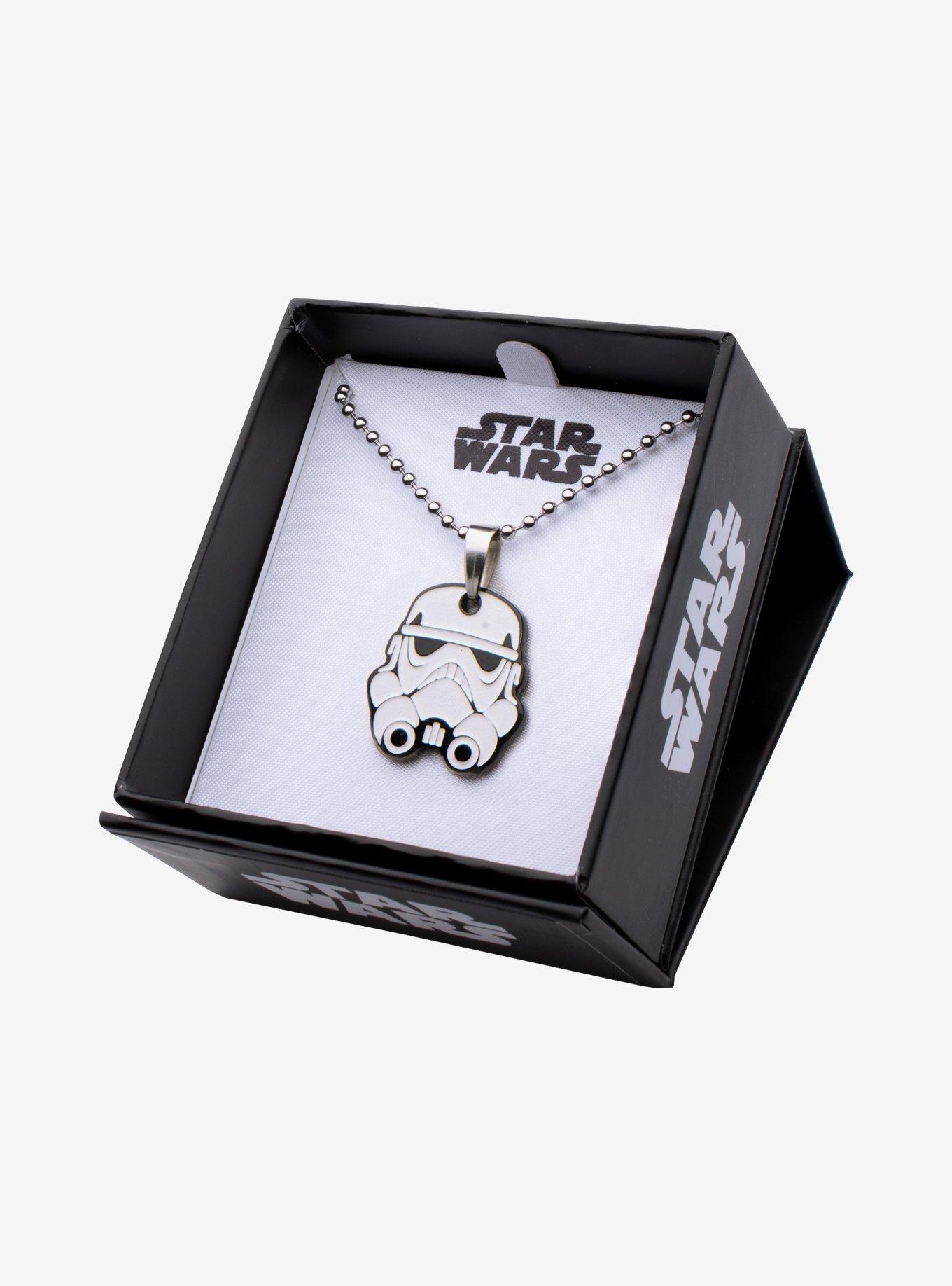 Star Wars Glow Rebels Stormtrooper Pendant Necklace, , alternate