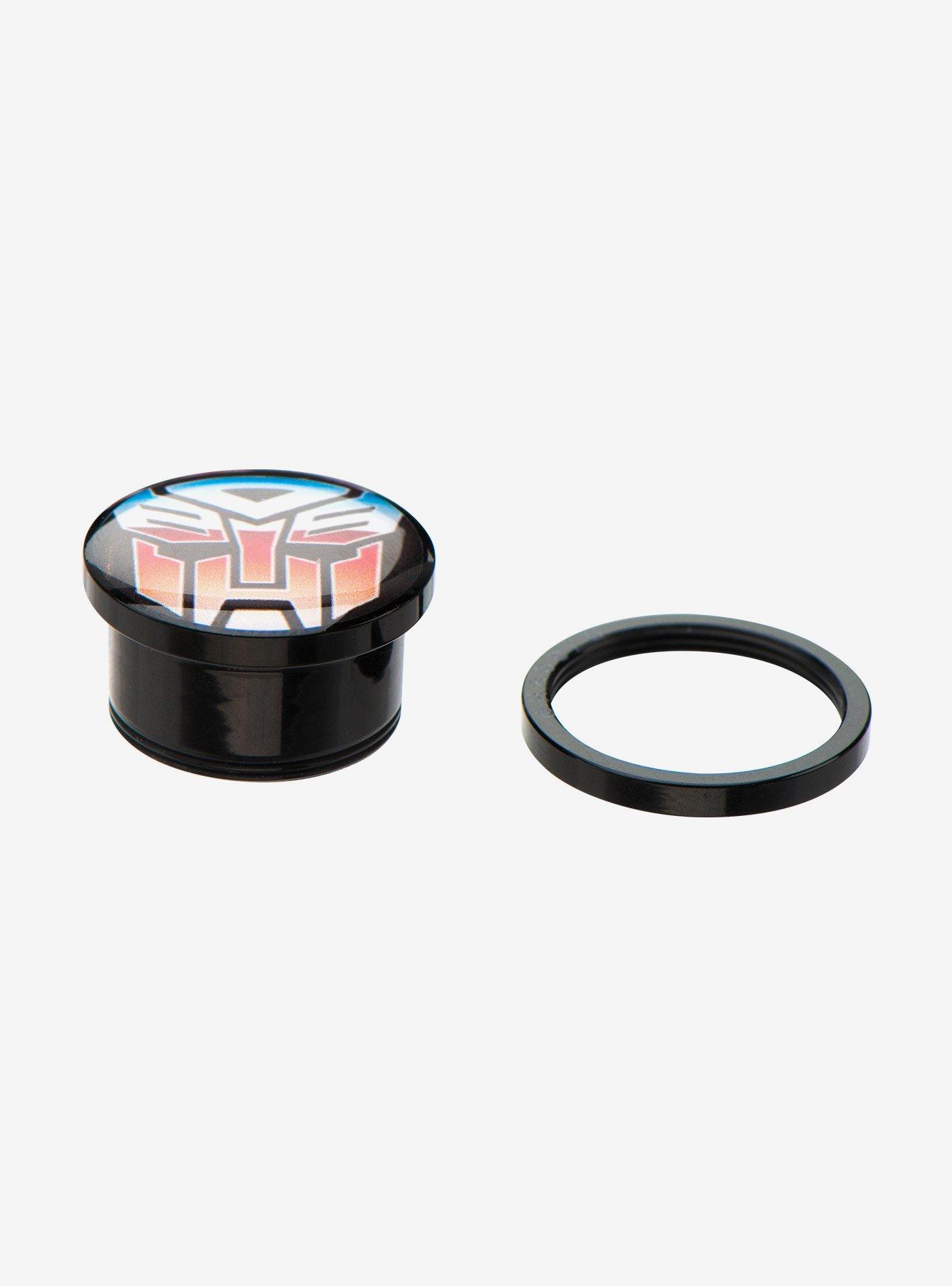 Transformers Autobot Logo Acrylic Screw Fit Plug, , hi-res