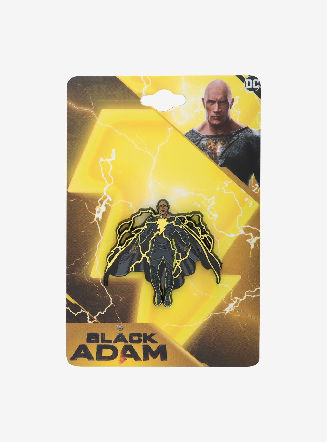 DC Comics Black Adam Lightning Pin, , alternate