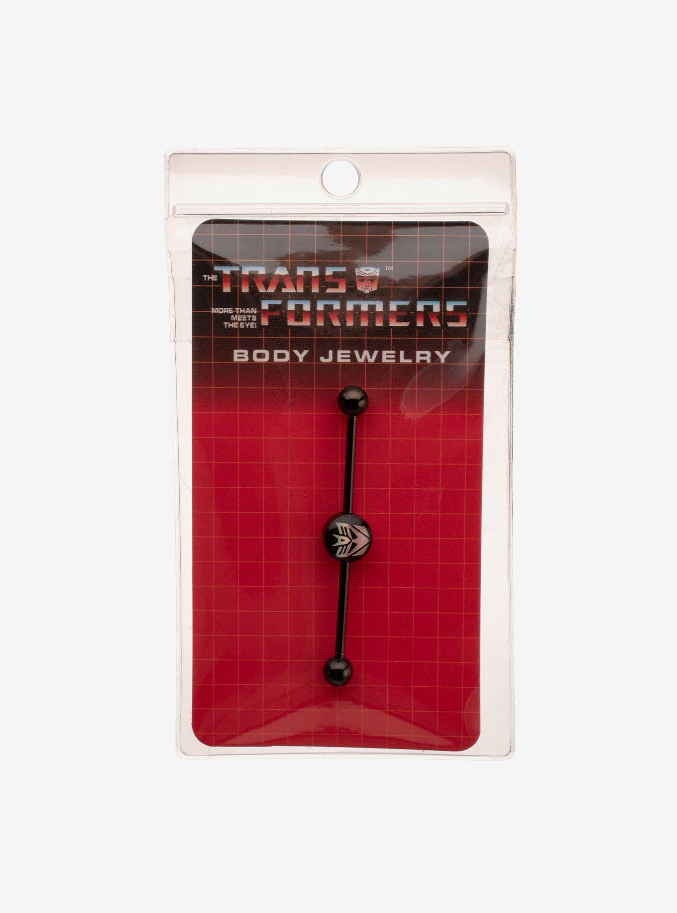 Transformers Decepticon Logo Industrial Barbell, , alternate
