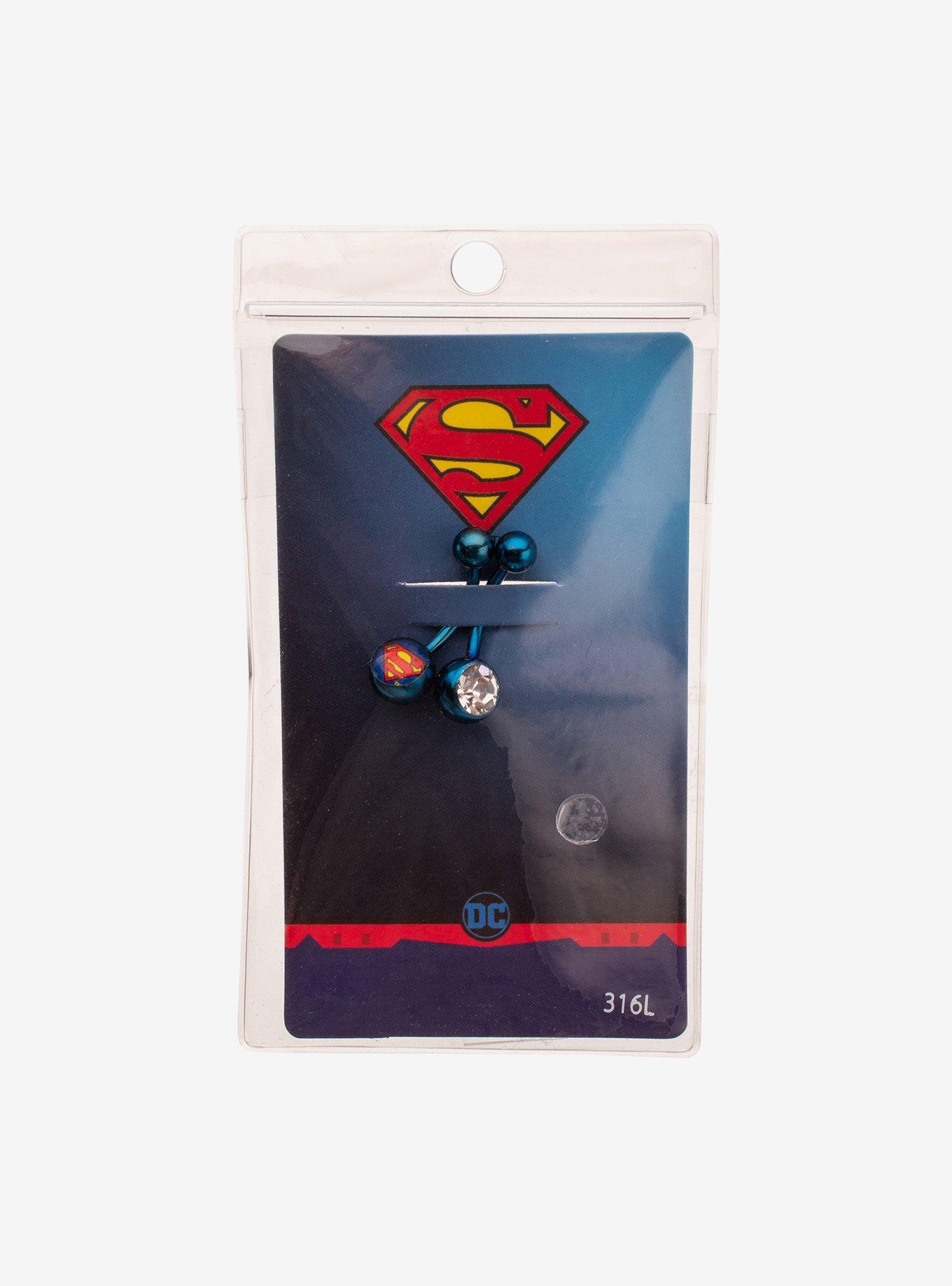 DC Comics Superman 14g Navel Bonus Pack, , alternate