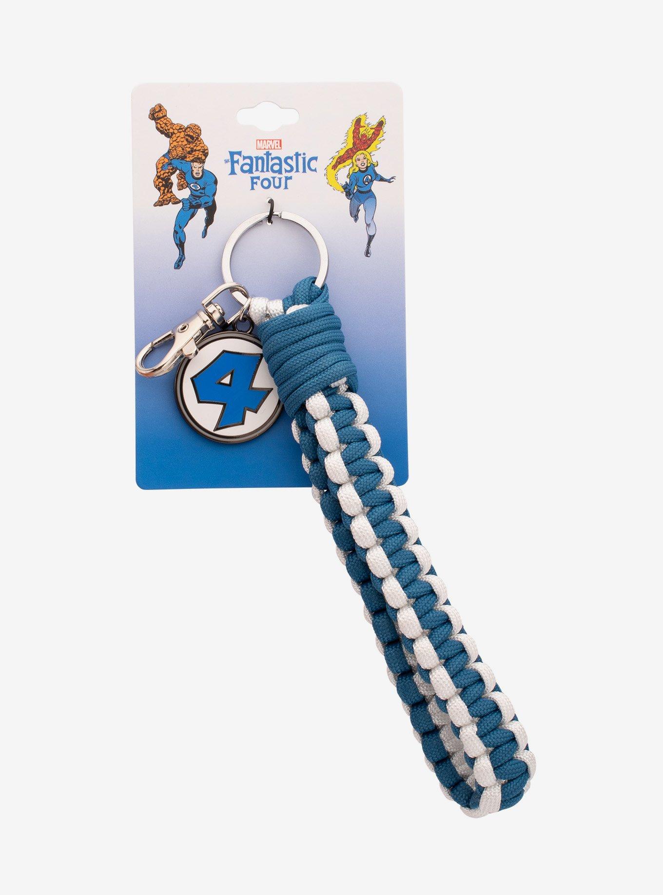 Marvel The Fantastic Four Classic Two Color Paracord Keychain, , alternate