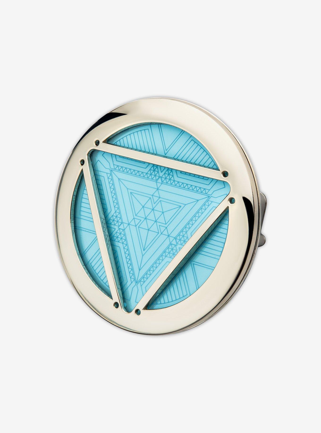 Marvel Avengers Iron Man Light Up Arc Reactor 4 Lapel Pin, , hi-res
