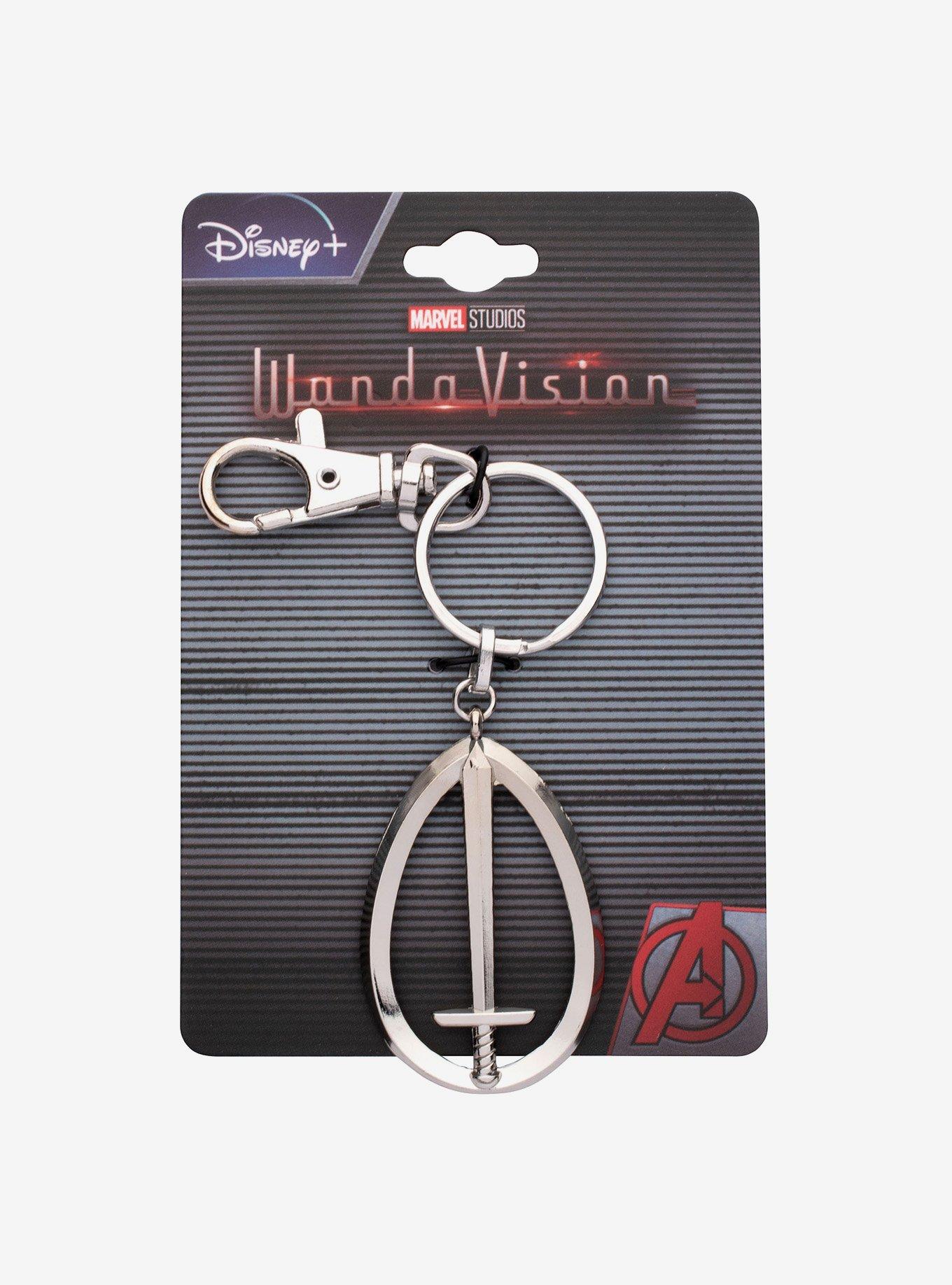 Marvel Wandavision S.W.O.R.D Logo Keychain, , alternate